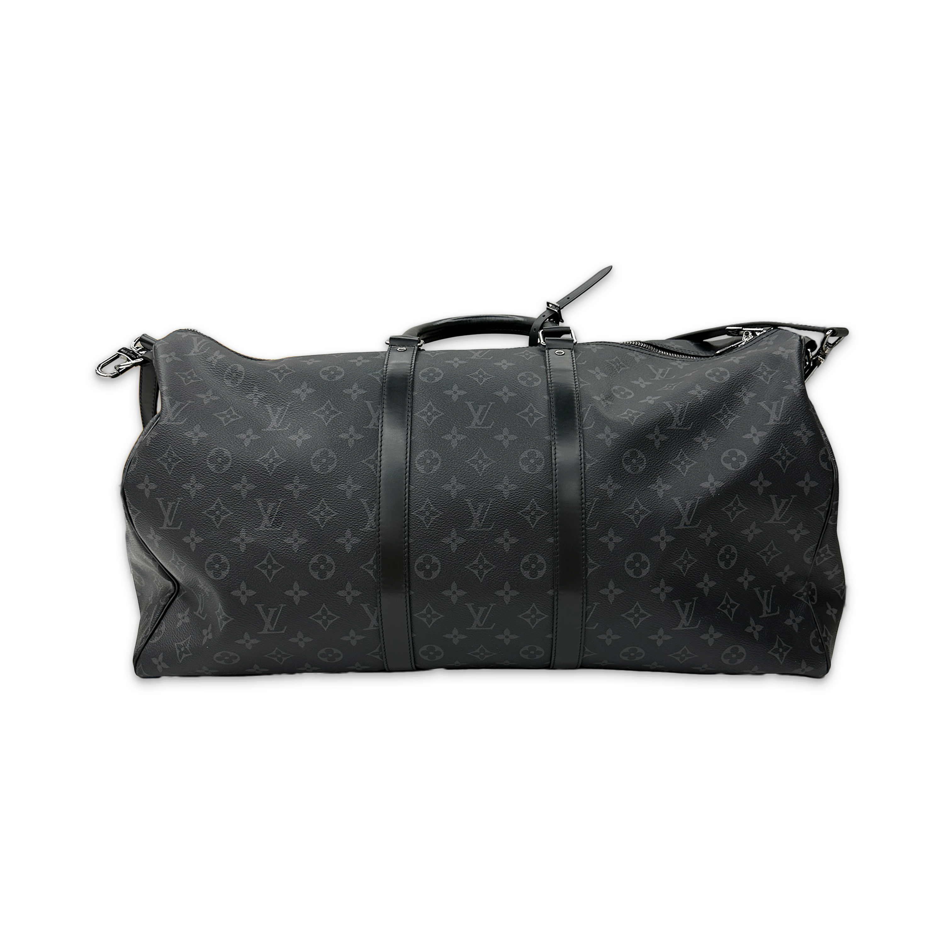 Louis Vuitton, Keepall Bandouliere 55 "Black Monogram"