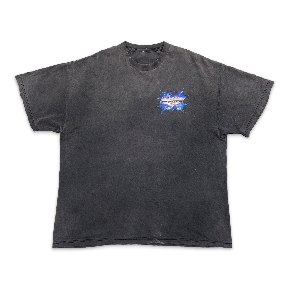Vintage, Harley Davidson Las Vegas Cafe Tee "Grey"