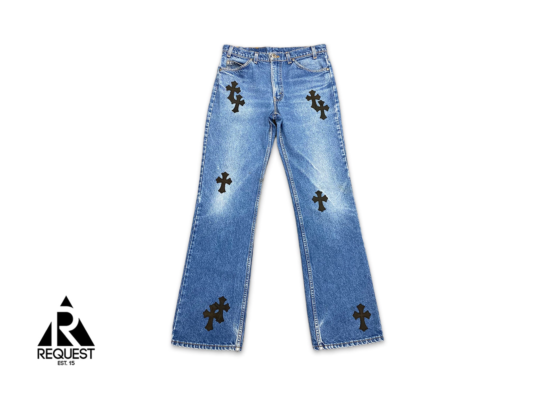 Chrome Hearts Levi’s Denim "Black Crosses"
