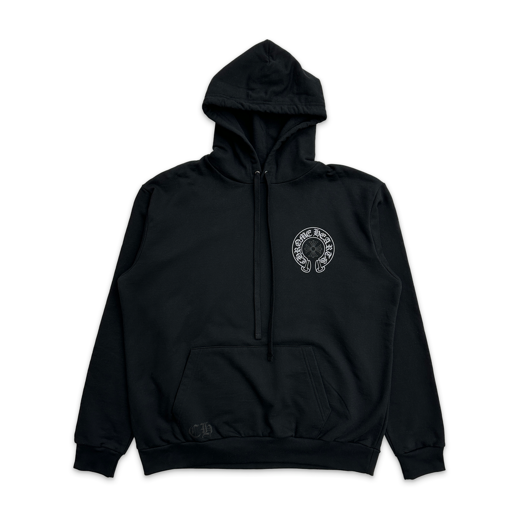 【ヴィンテージ】Rank:S☆クロムハーツ Black Horseshoe Hoodie CHROME HEARTS Tokyo Exclusive Horseshoe Hoodie Black (FW24