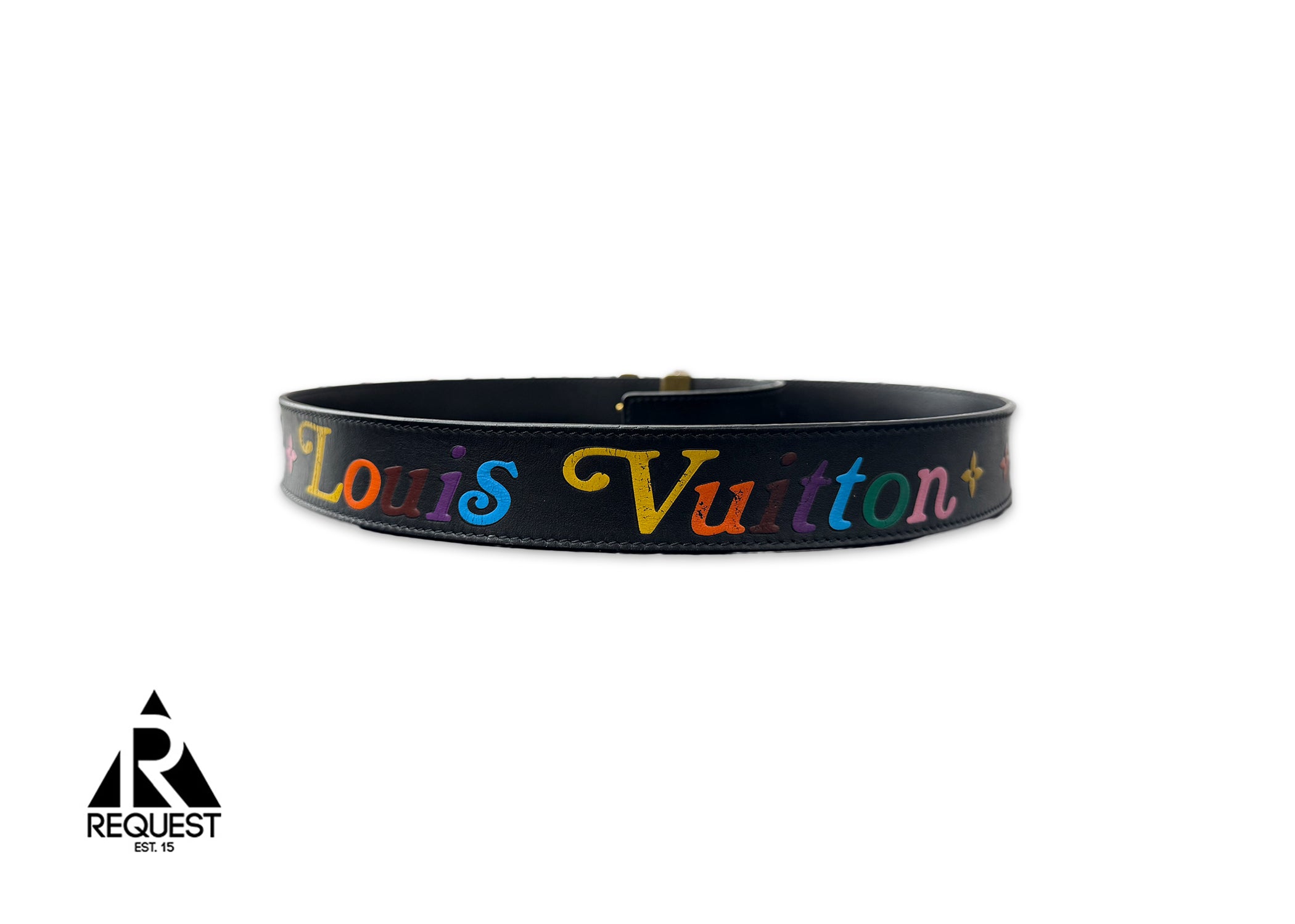 Louis Vuitton, LV 40MM Multicolor Belt "Black"