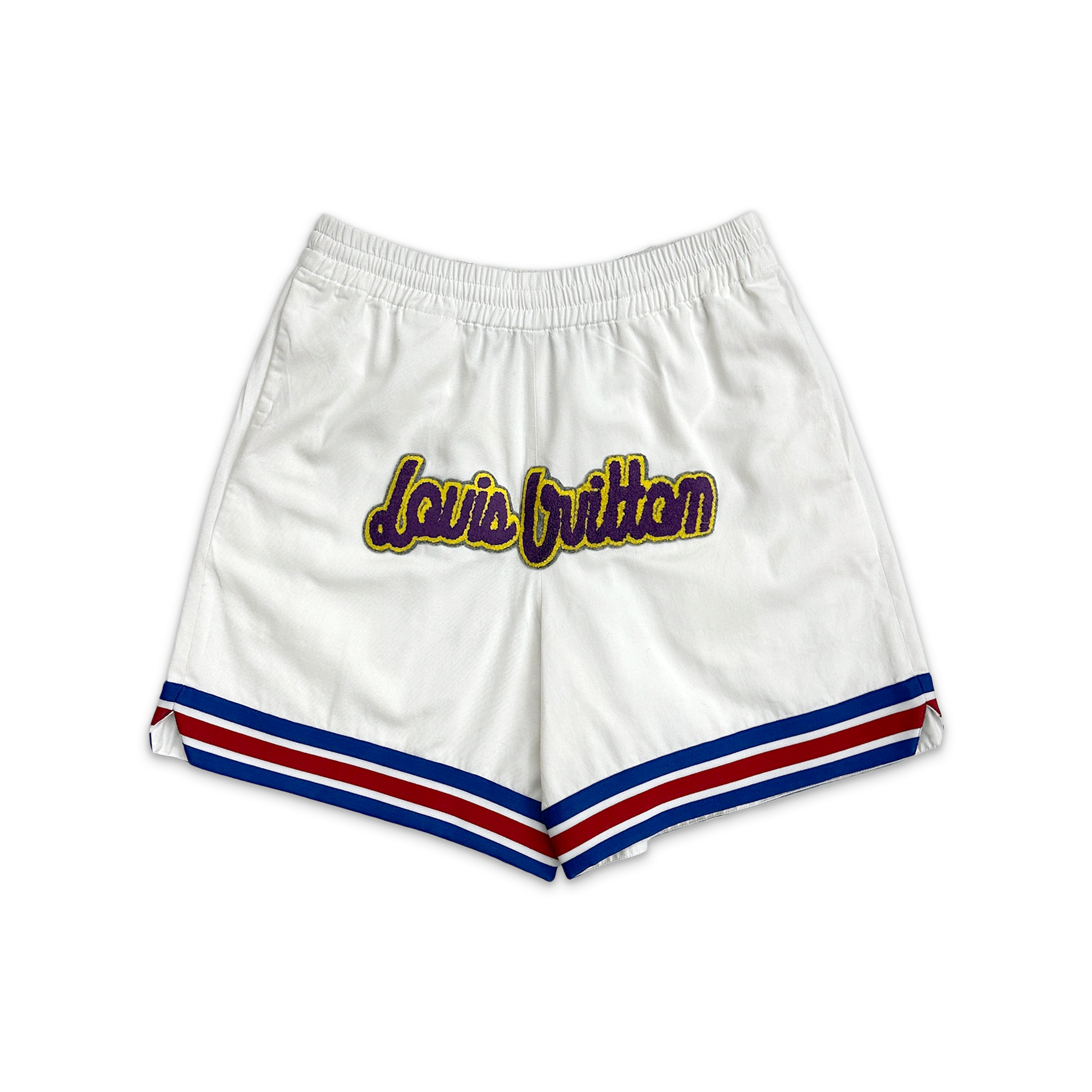 Louis Vuitton, x NBA Basketball Shorts "White"