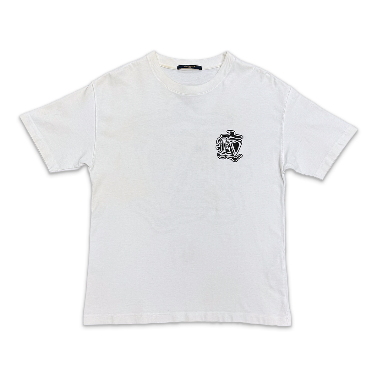 Smoke Logo Tee "White"