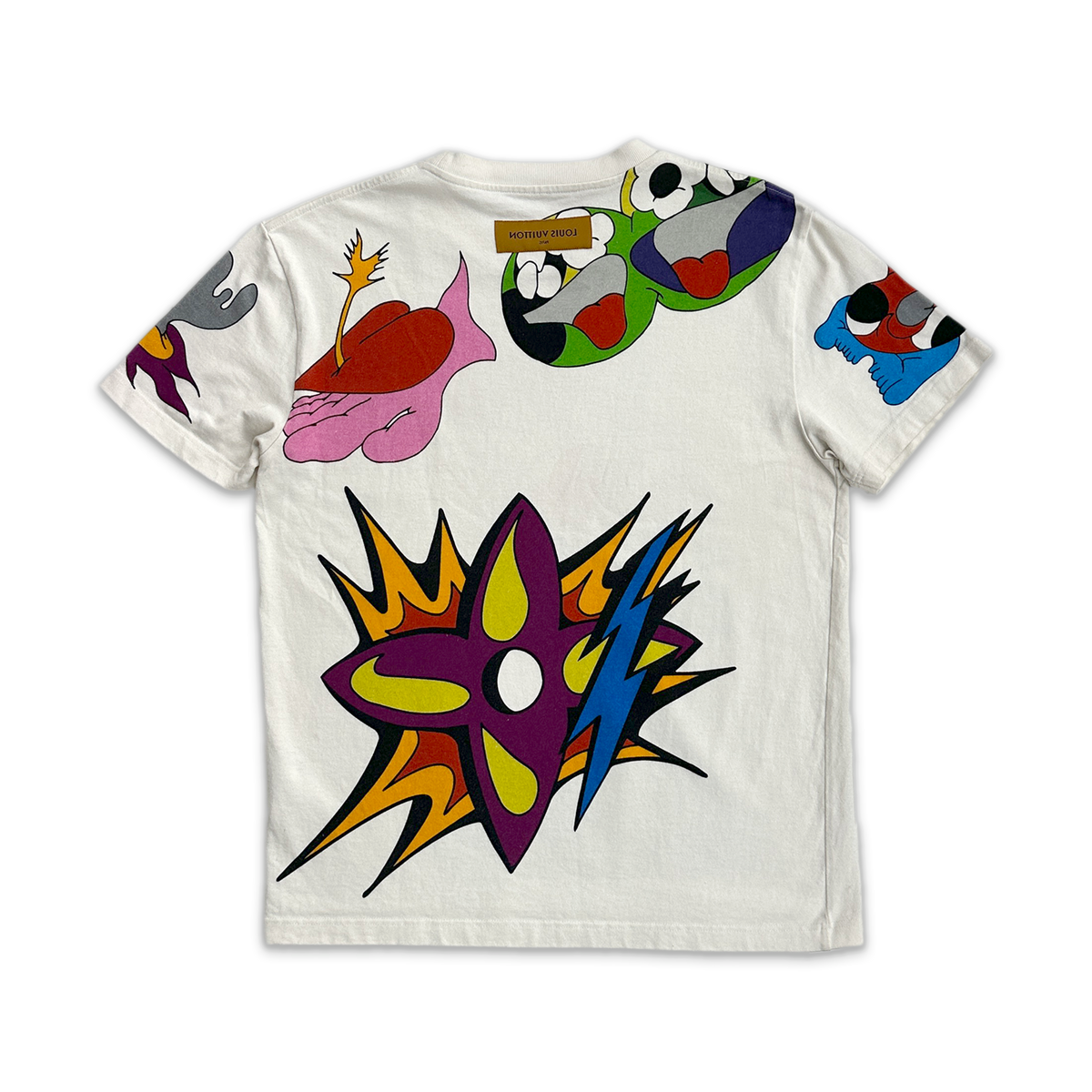 Burning House Tee "White"