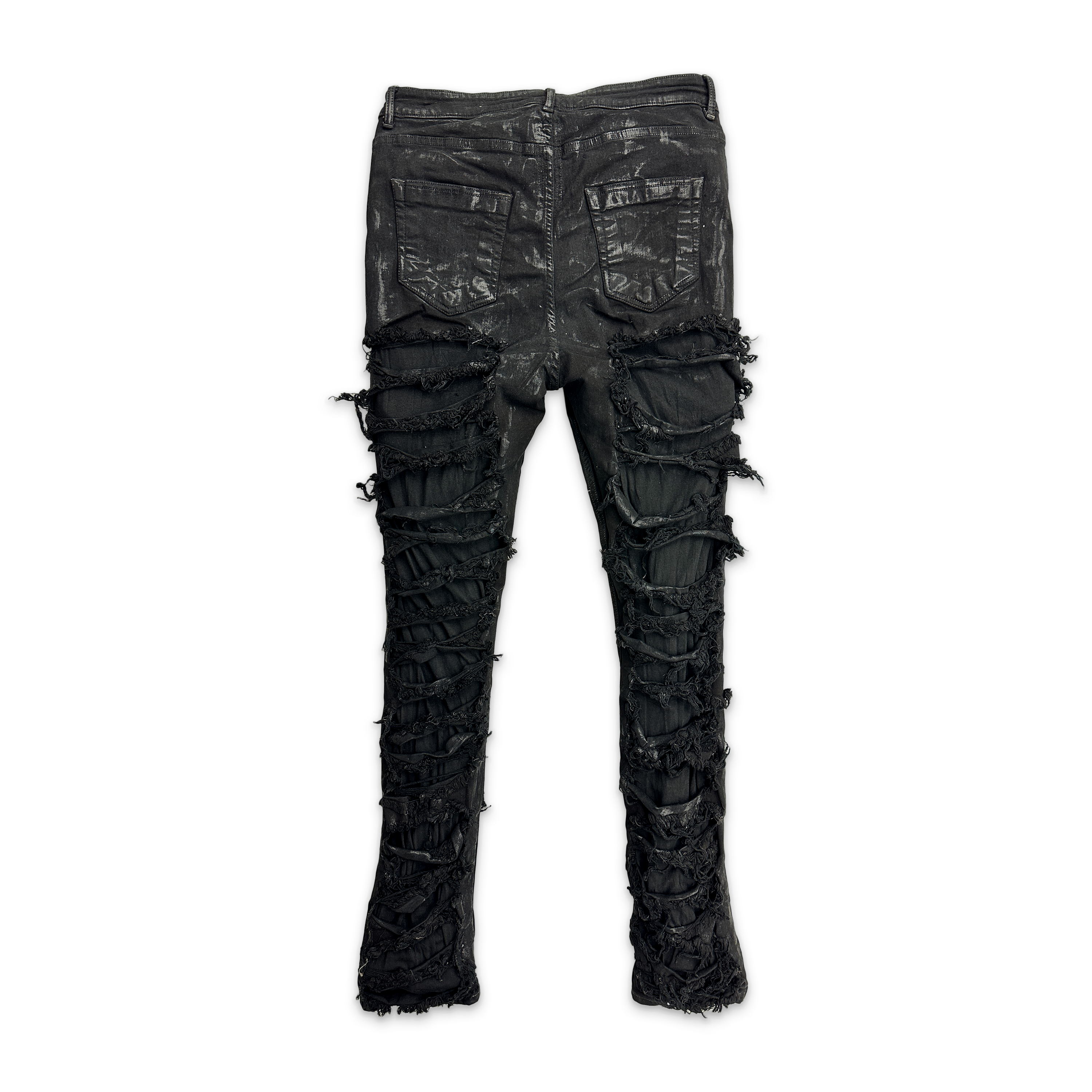 Rick Owens DRKSHDW, Luxor Detroit Cut Denim "Black Slasher"