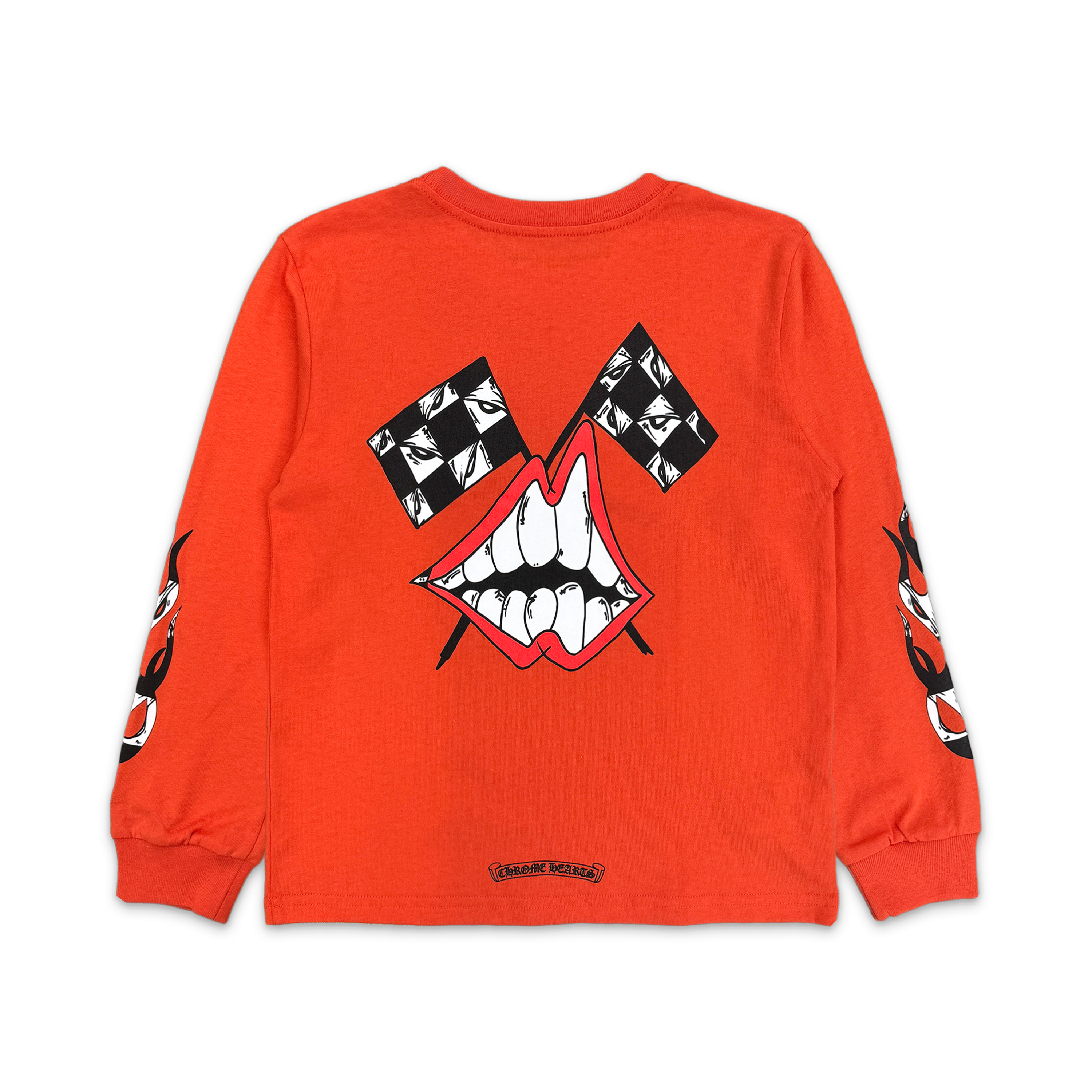 Chrome Hearts, Matty Boy Chomper Racing Kids L/S Tee "Red"