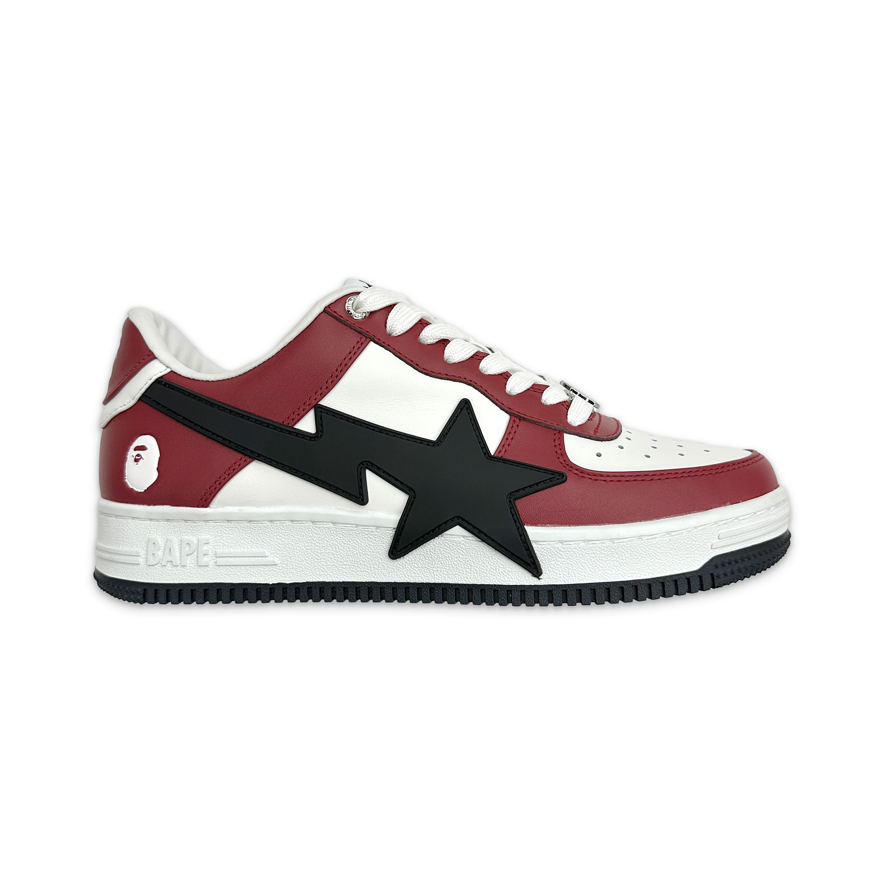 A Bathing Ape (BAPE), Bapesta OS #2 "Red/Black"