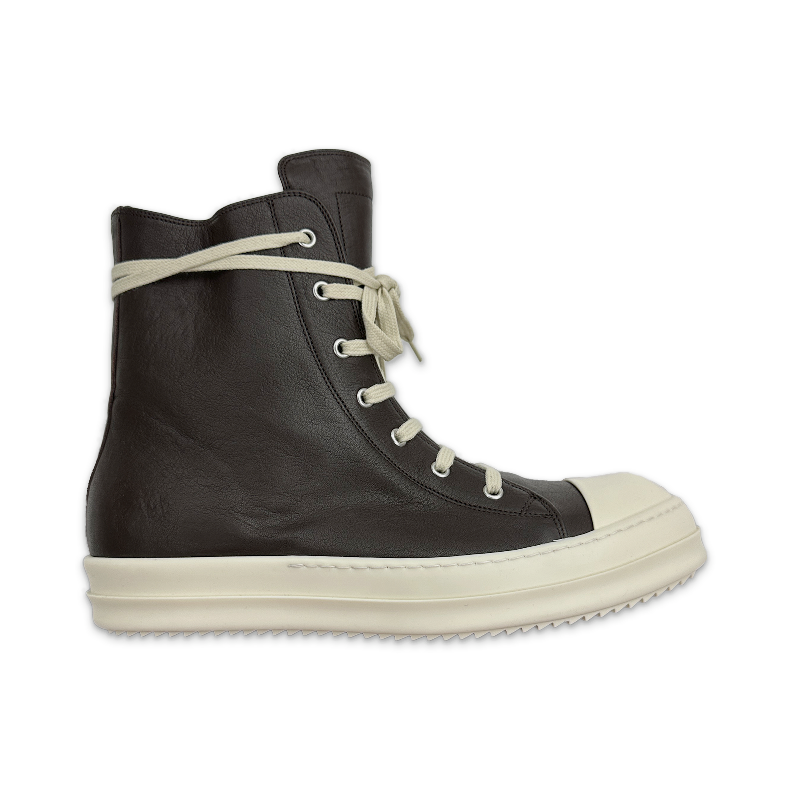 Rick Owens, Hollywood Leather Ramones High "Mahogany Milk"