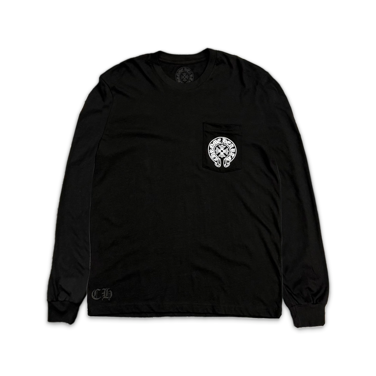 Malibu Horseshoe L/S Tee "Black"