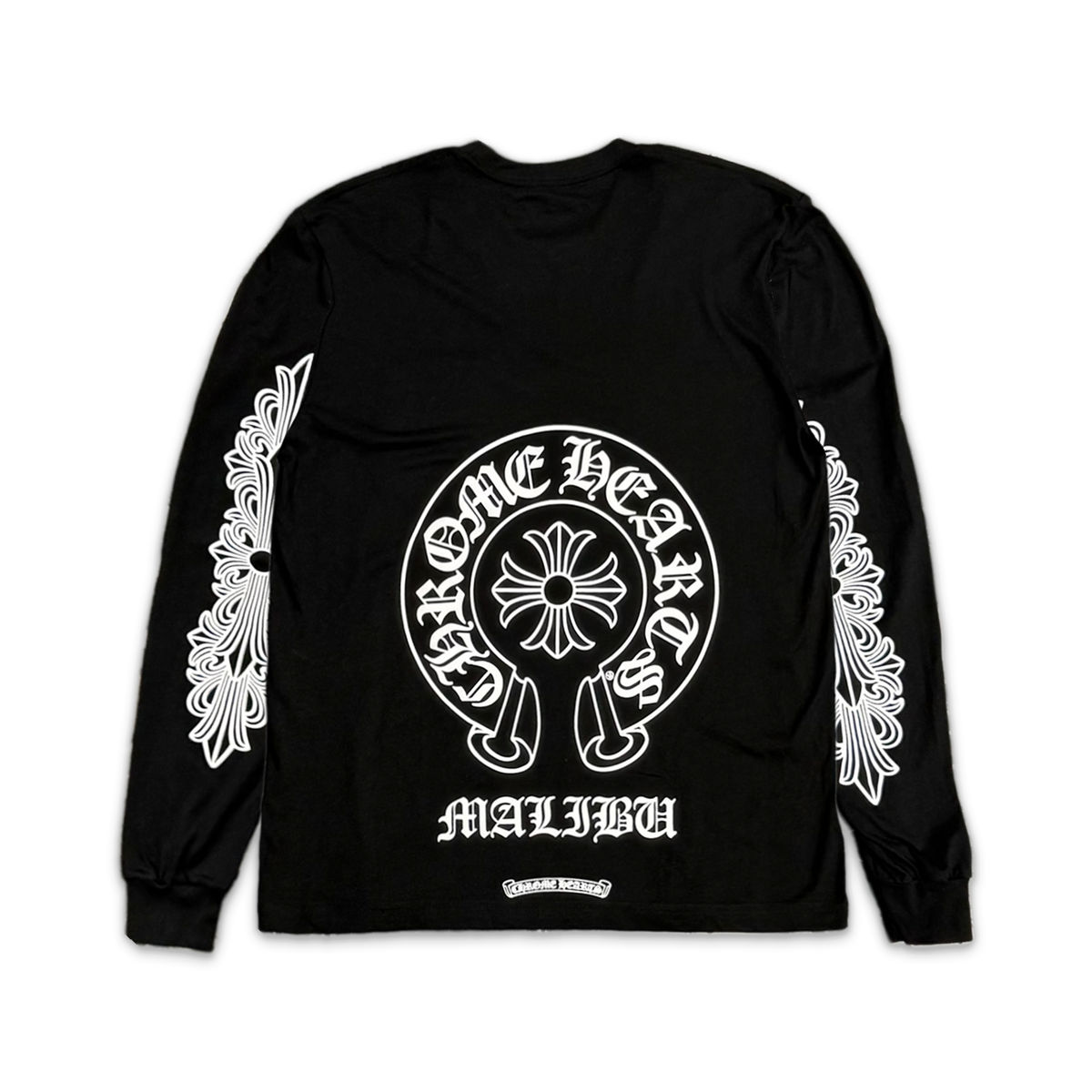 Malibu Horseshoe L/S Tee "Black"