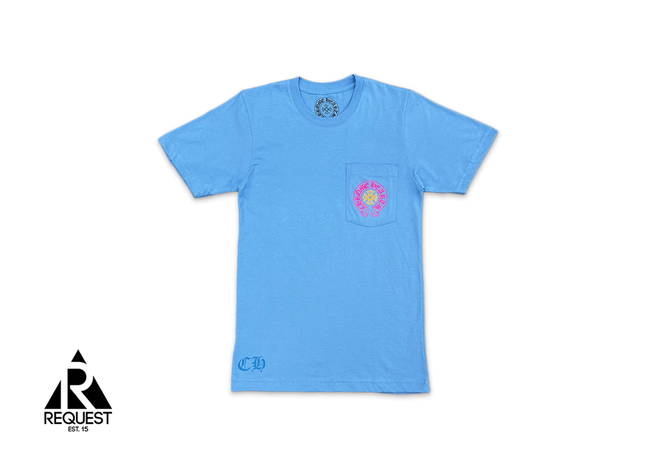 Chrome Hearts, Miami Horseshoe Tee "Blue"