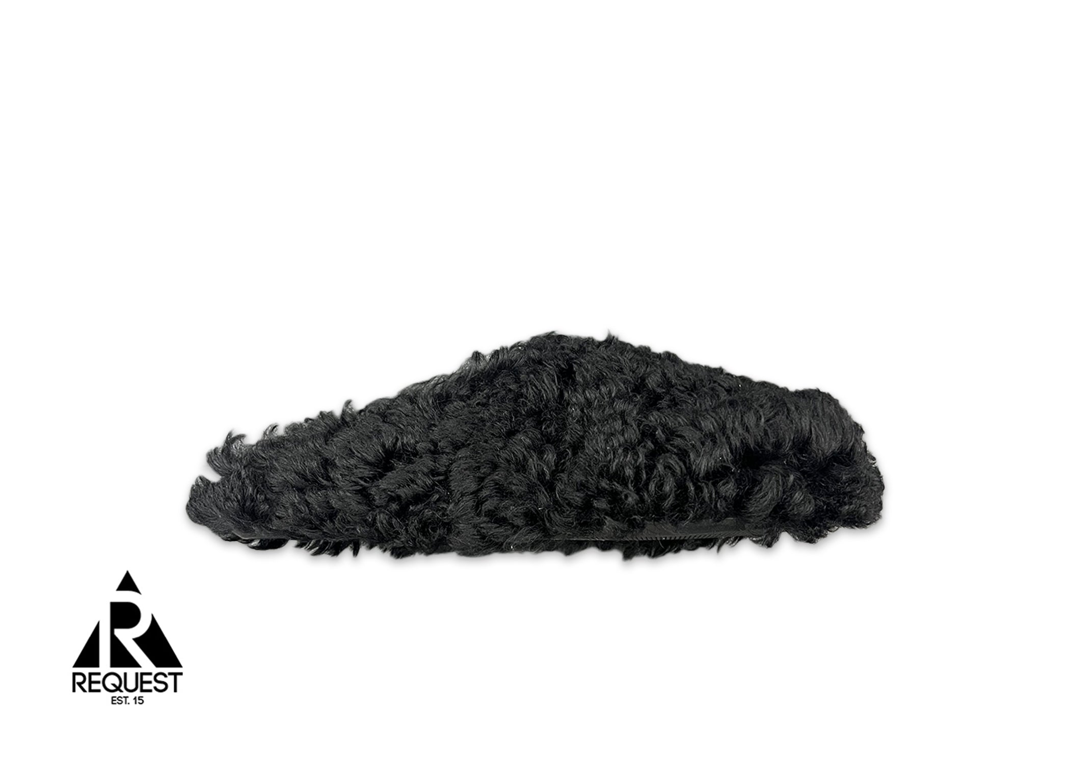 Marni Fussbett Sabot Shearling Slipper "Black"