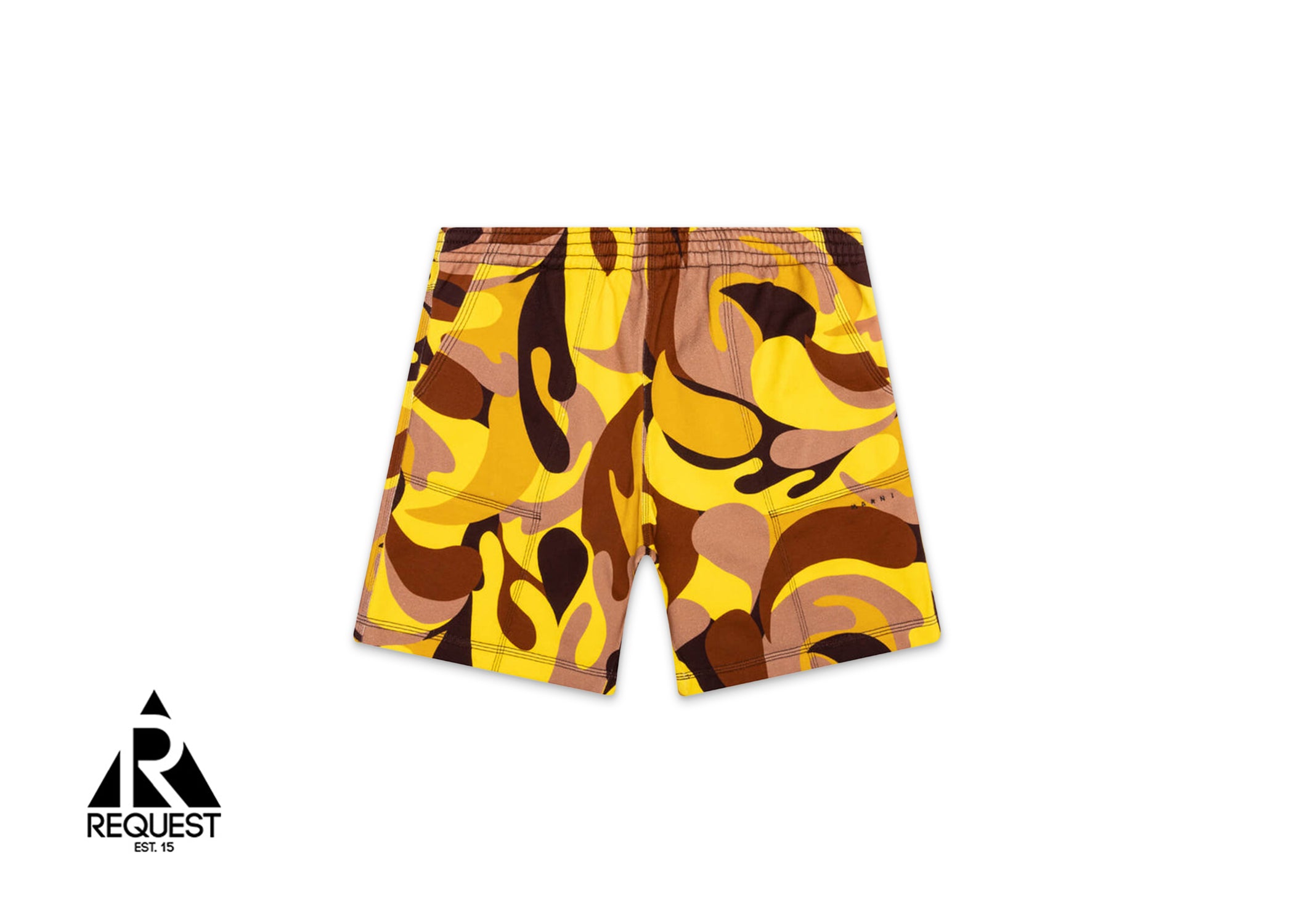 Marni Bermuda Shorts “Yellow/Brown”