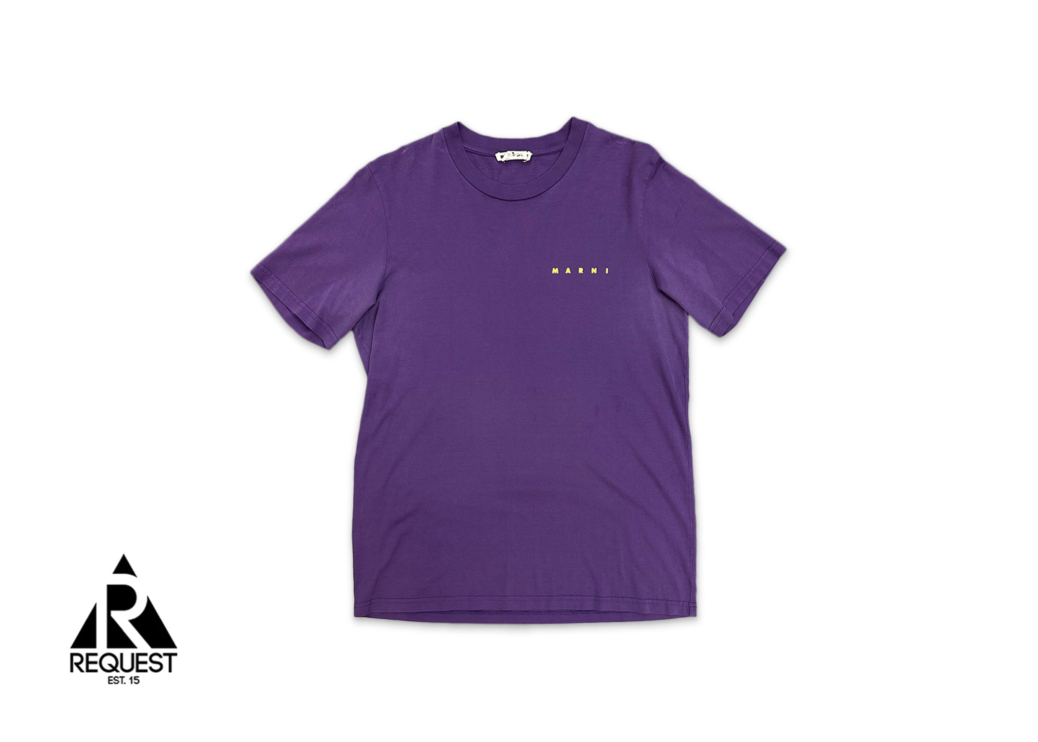 Marni, Flower Pin Tee "Purple"
