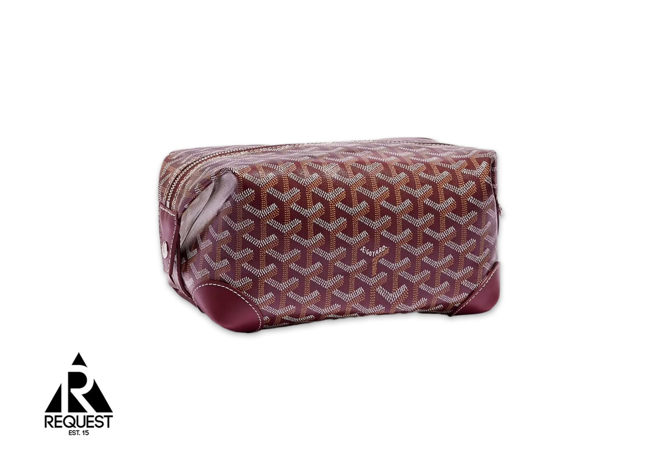 Goyard Bowling 25 Toiletry Bag "Burgundy"