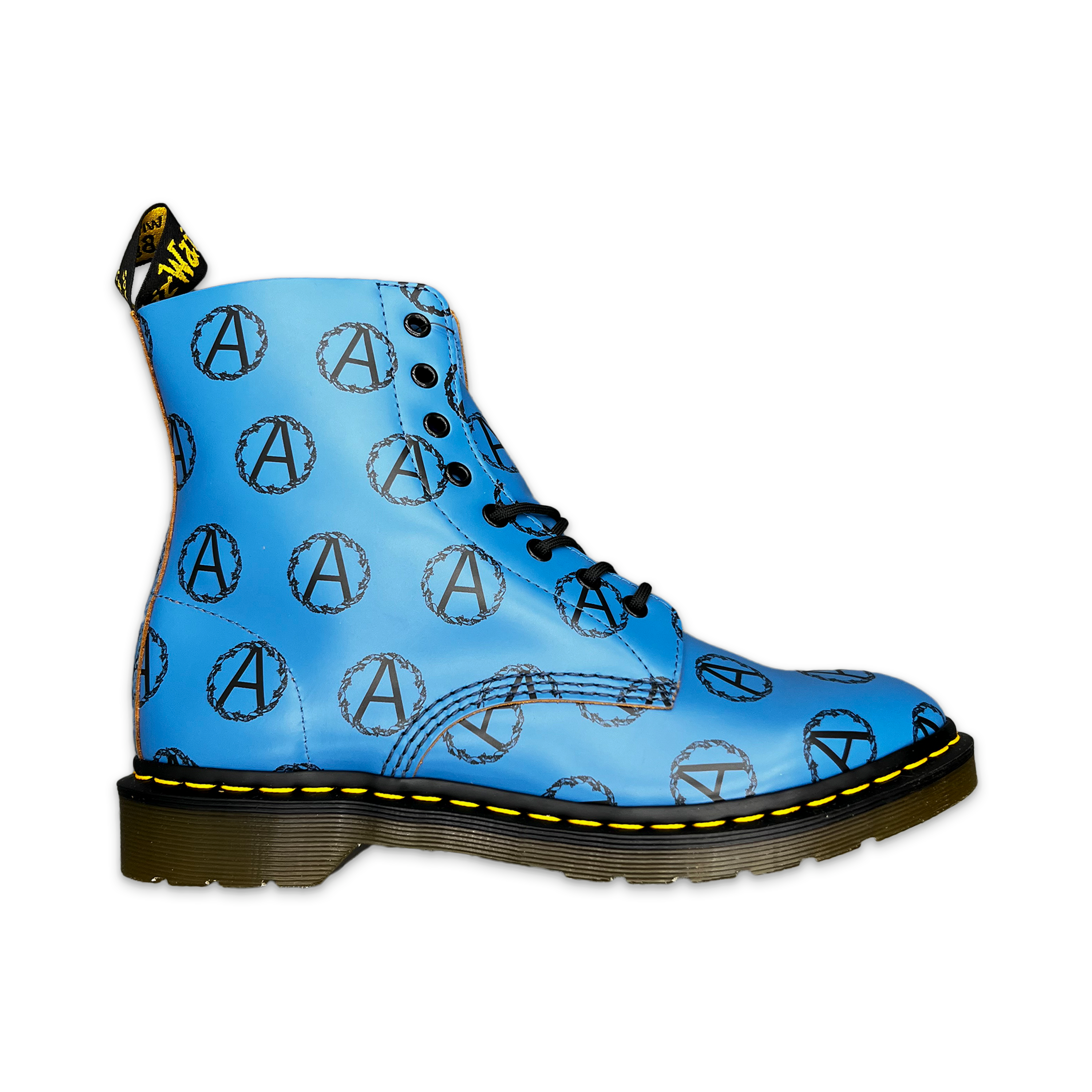 Dr. Martens 8-Eye Supreme x Undercover Anarchy "Blue"