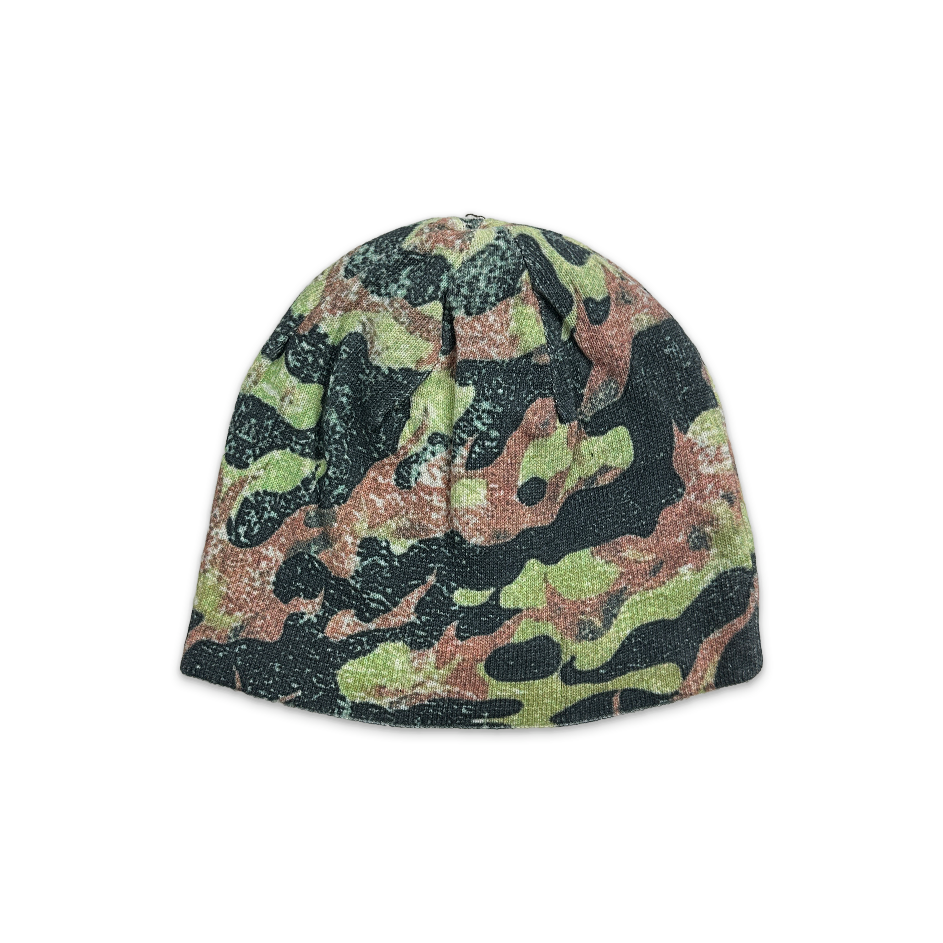 Flame Camo Knit Beanie "Multi"