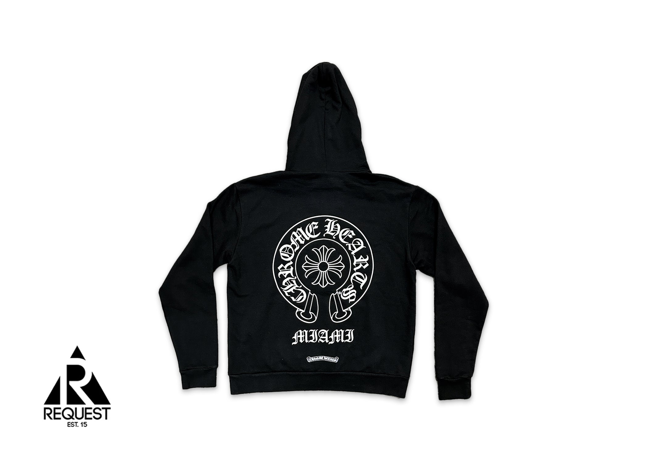 Chrome Hearts, Miami Horseshoe Pullover Hoodie "Black"