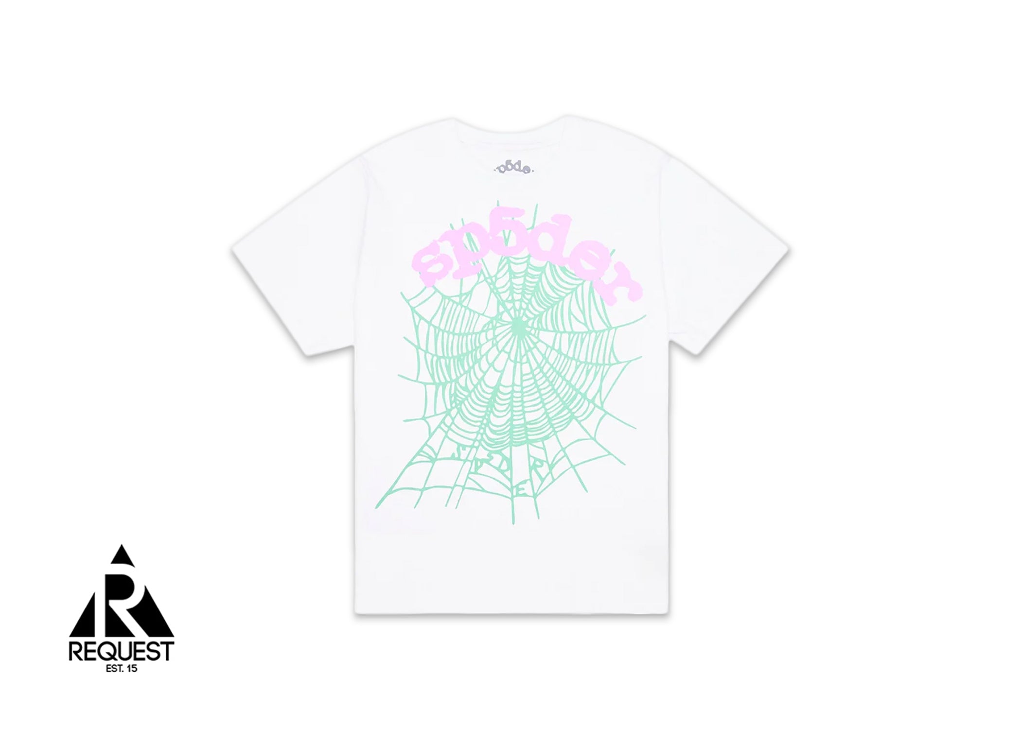 Sp5der OG Web Tee "White"