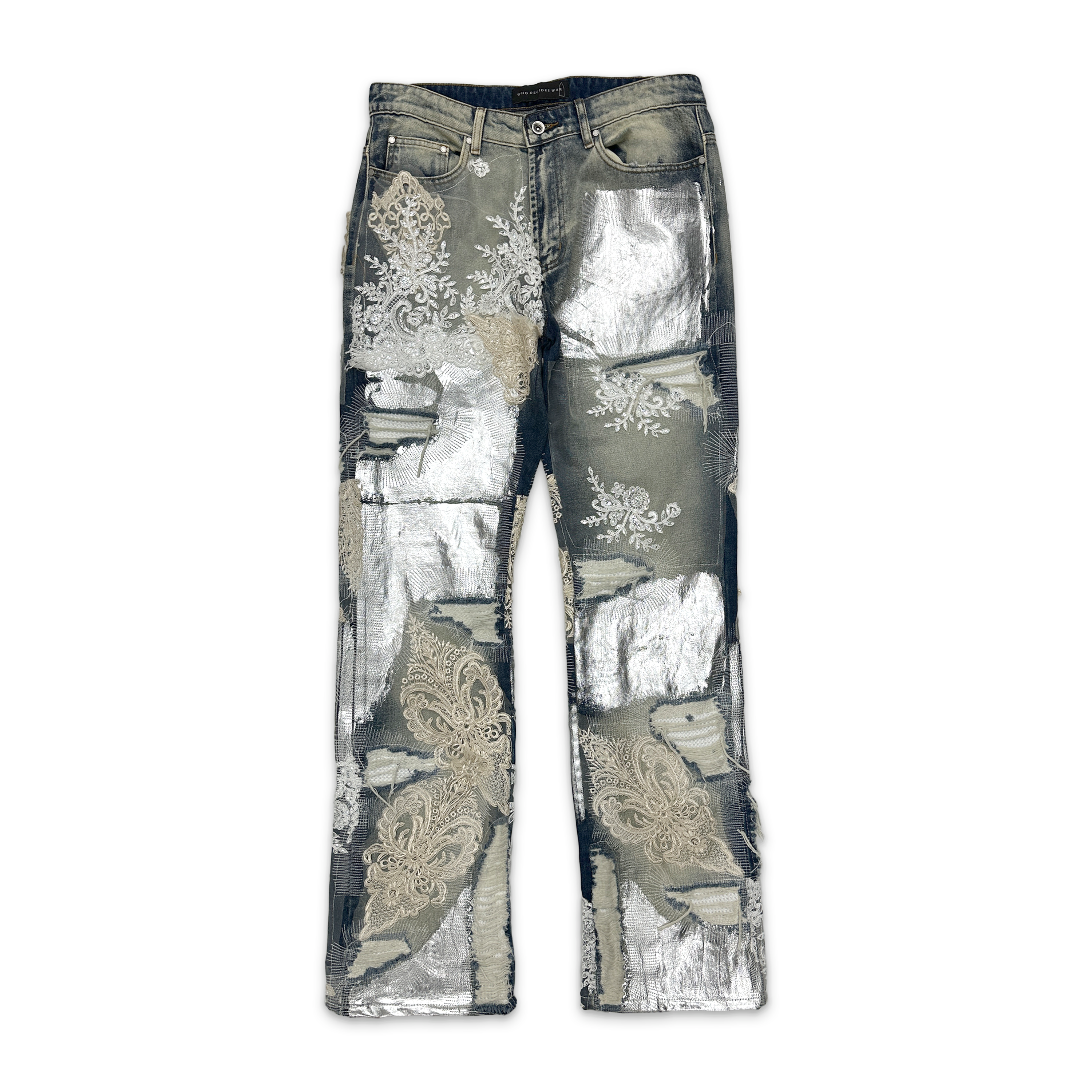 Who Decides War, Heavy Metal Lace Denim Jeans