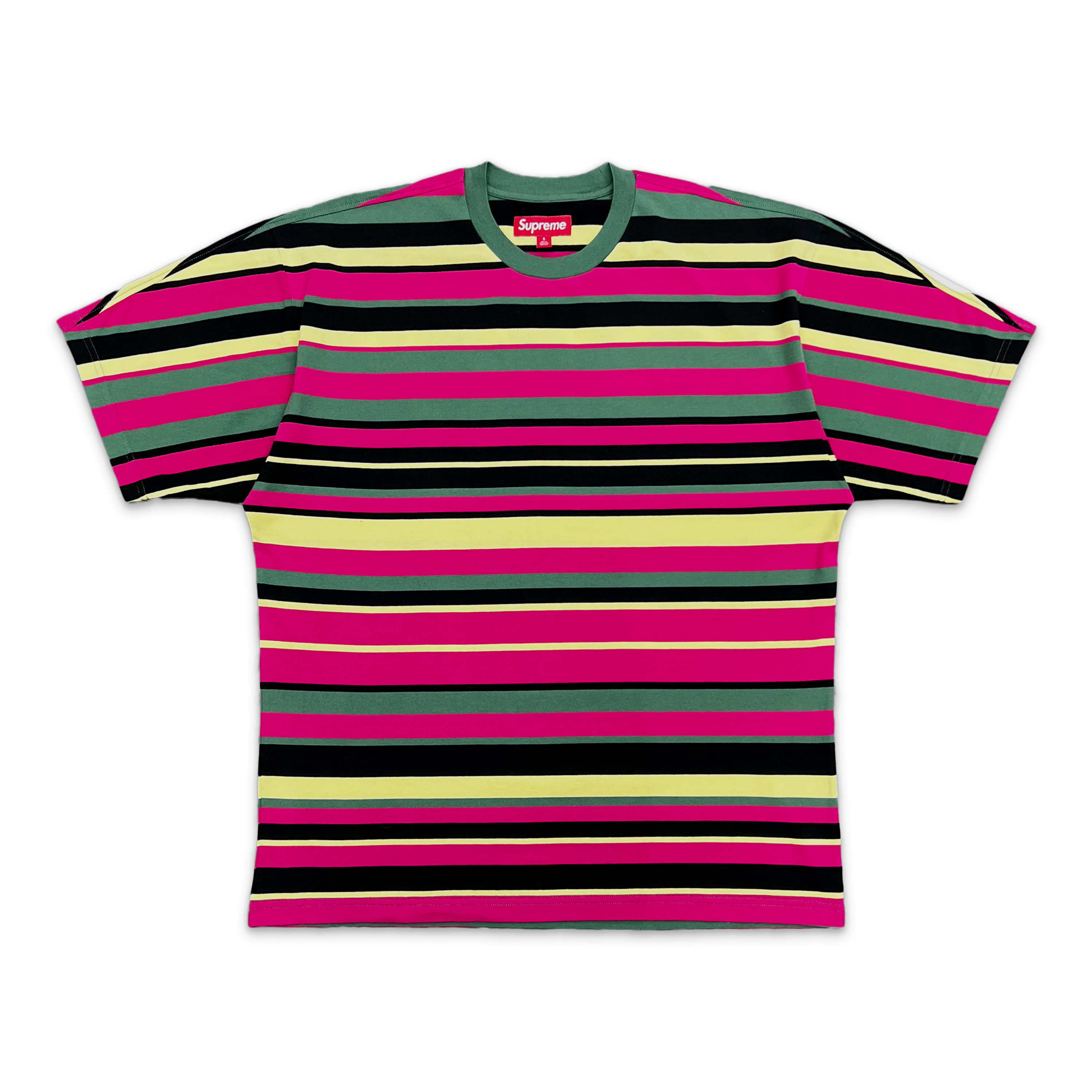 Supreme, Intarsia S/S Tee "Stripe" (SS25)