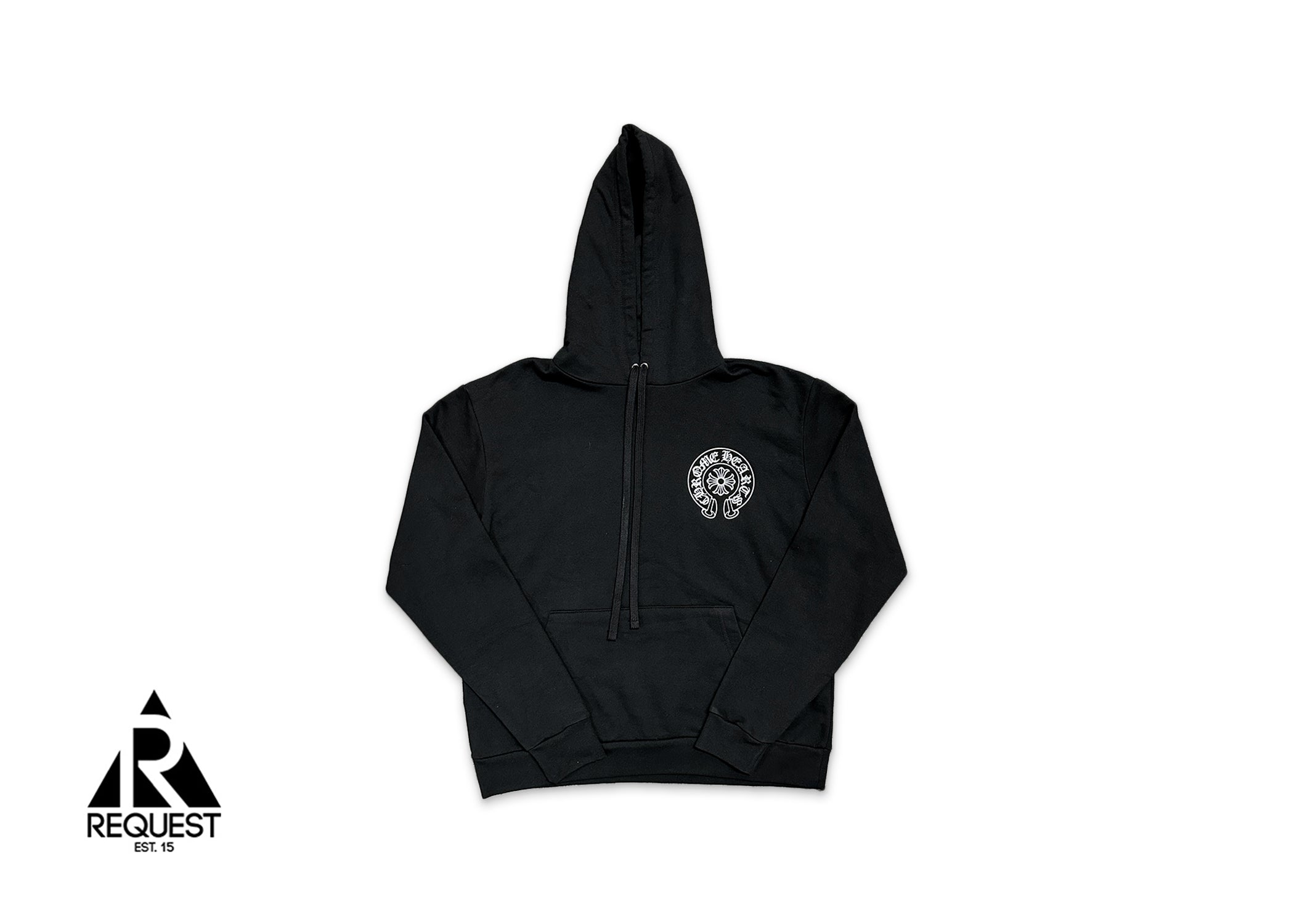 Chrome Hearts, Miami Horseshoe Pullover Hoodie "Black"