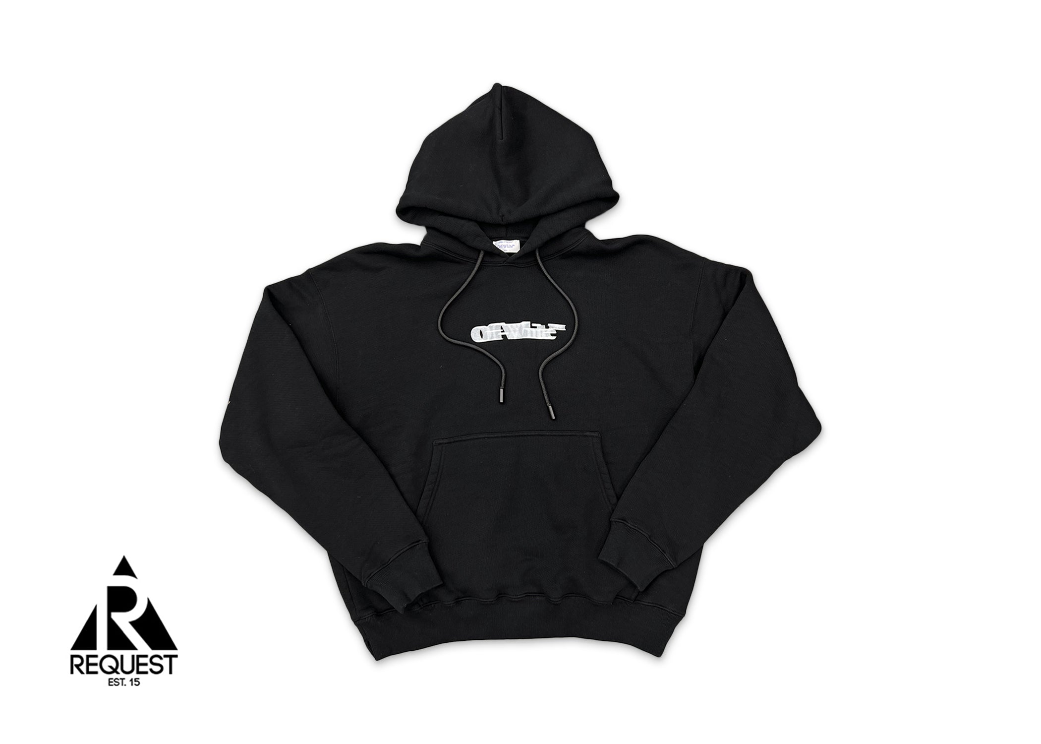 Off-White Sliding Book Skate Hoodie "Black"