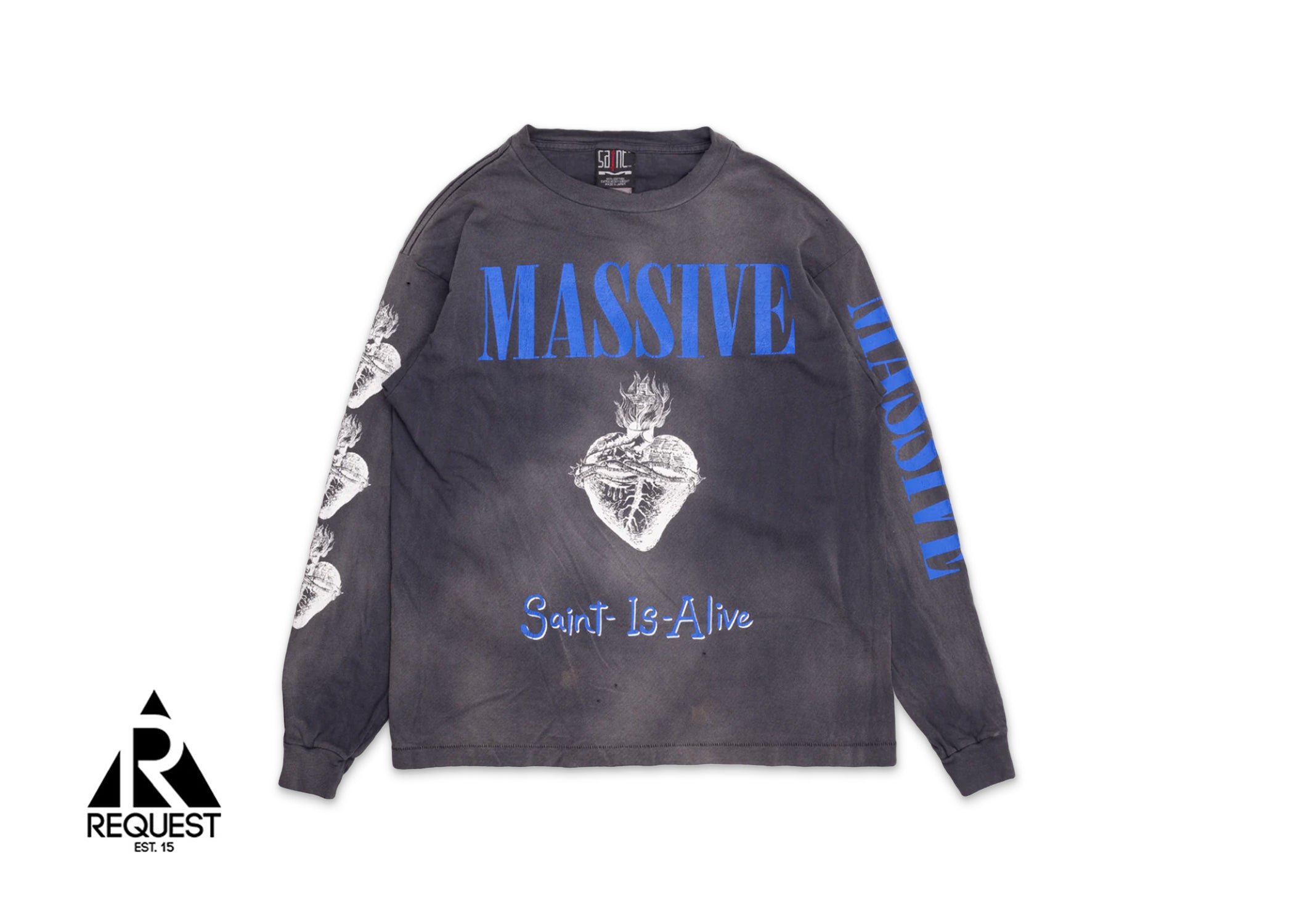 Saint Michael Massive L/S Tee "Black"