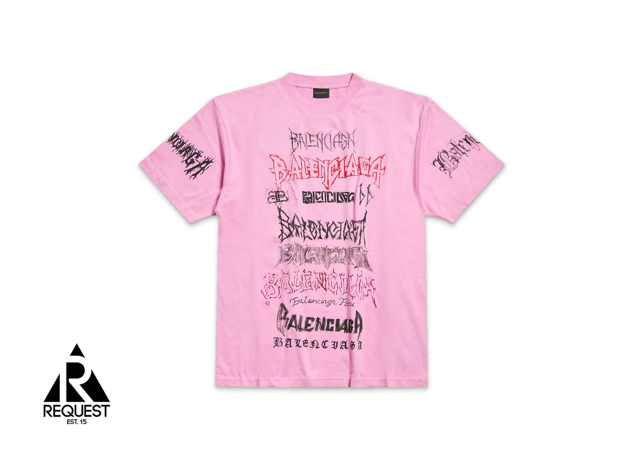 Balenciaga DIY Metal Tee "Pink"