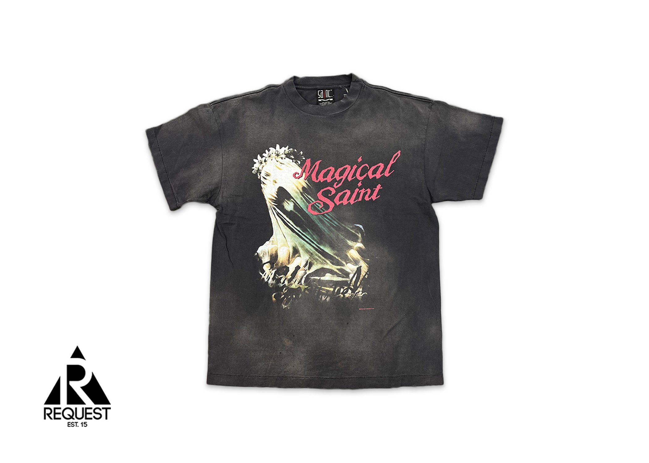 Saint Michael, Magical Saint Tee "Vintage Black"