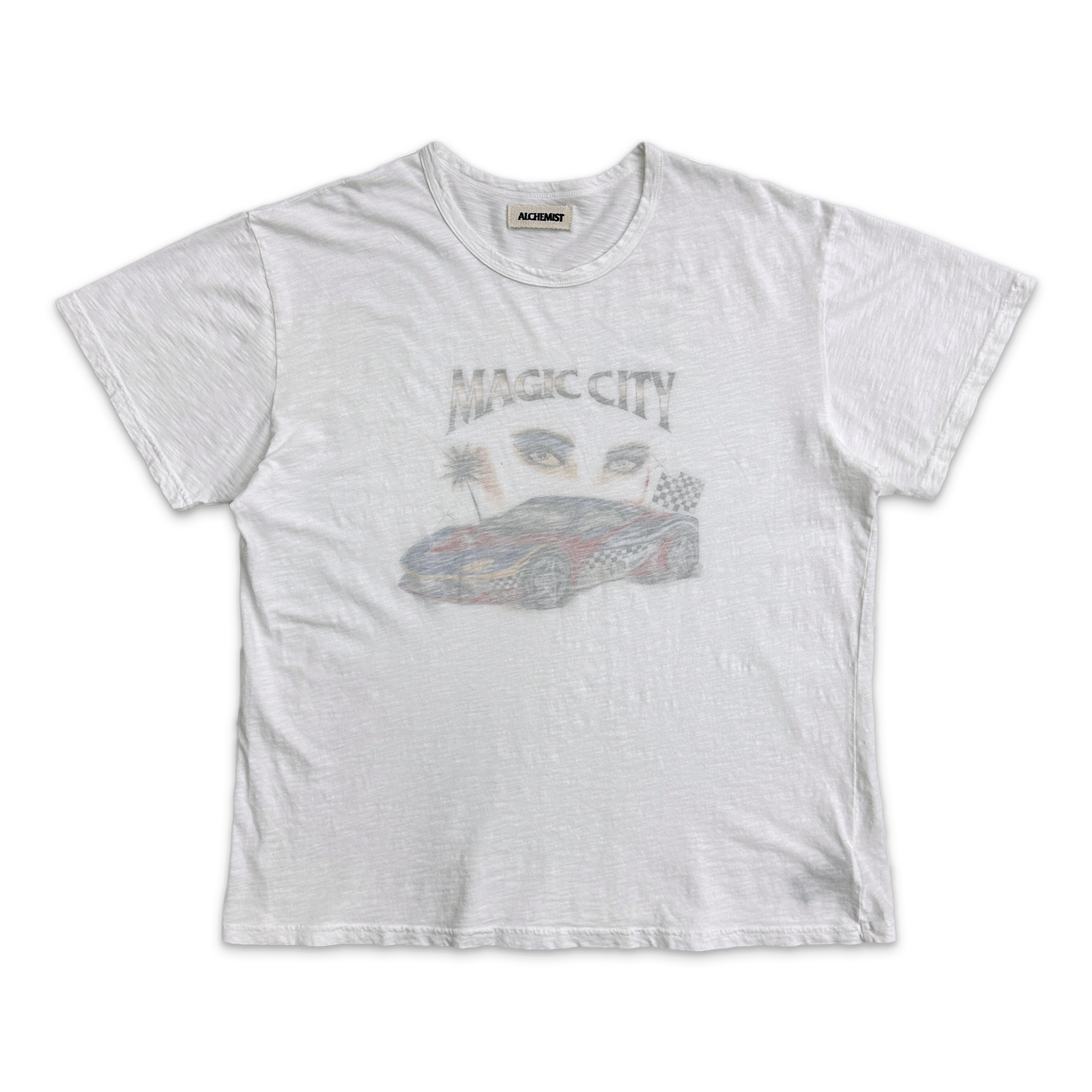 Magic City Reverse Tee "Optic White"