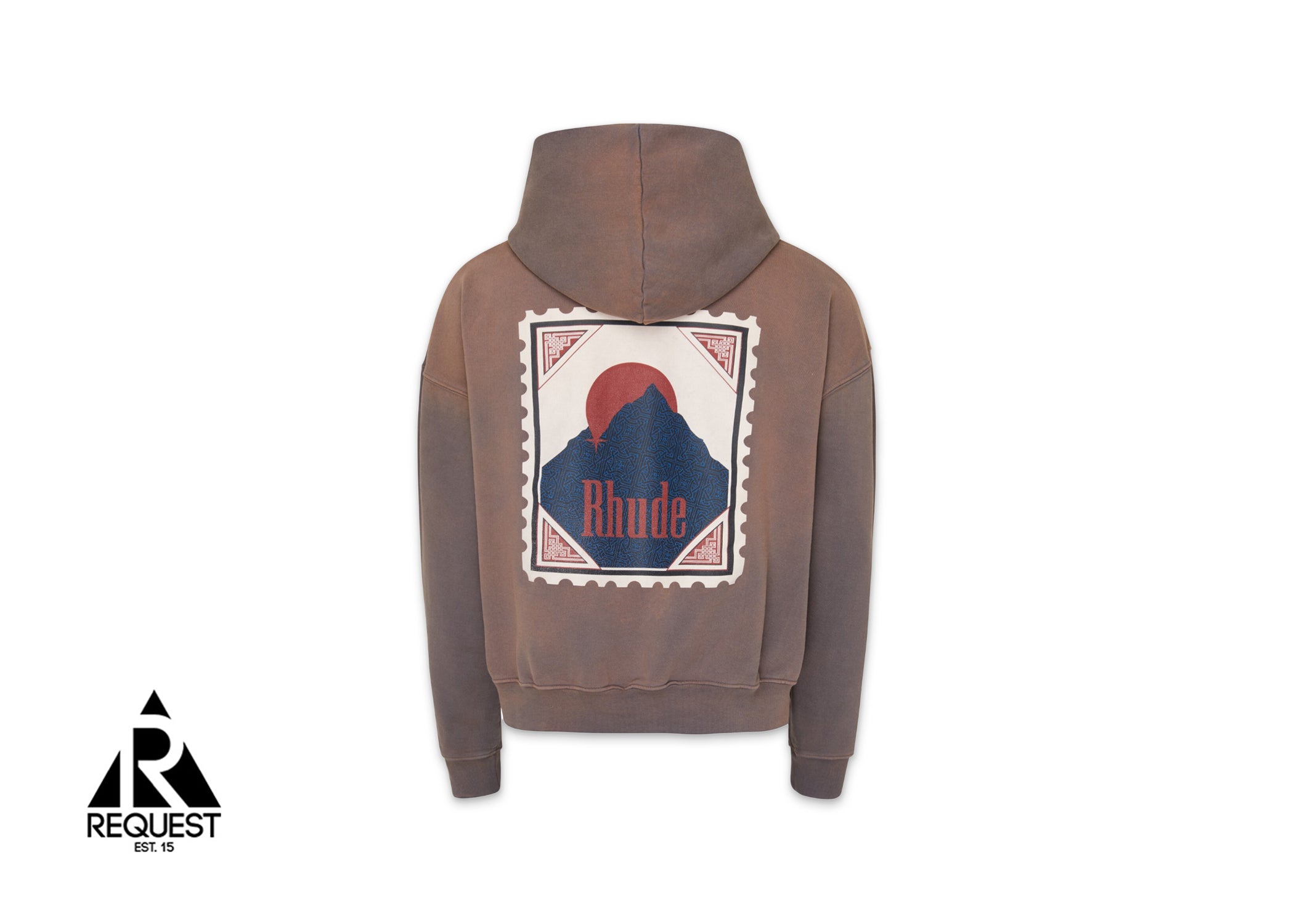 Rhude Moonlight Stamp Hoodie "Vintage Grey"