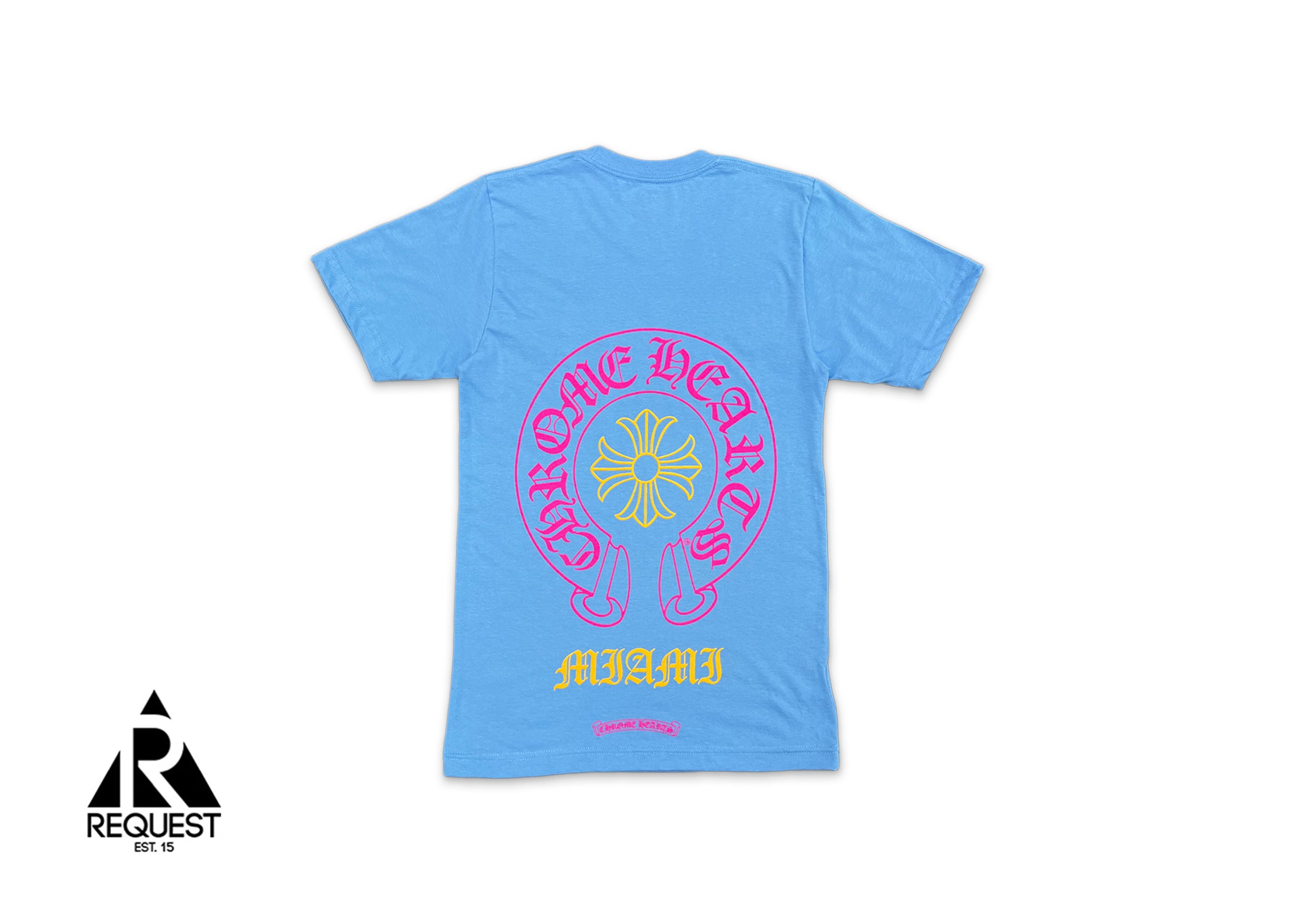 Chrome Hearts, Miami Horseshoe Tee "Blue"