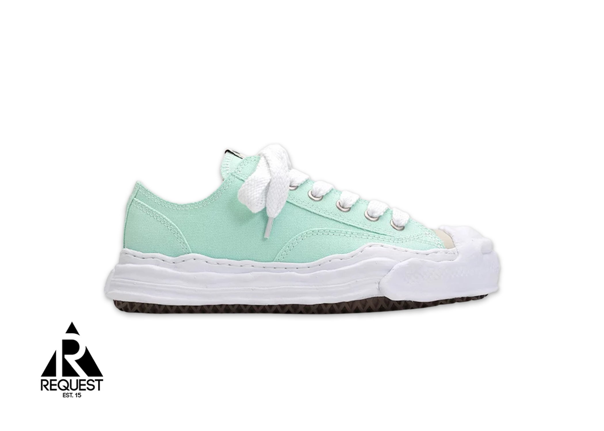 Mihara Yasuhiro Hank OG Sole Canvas Low "Light Blue"