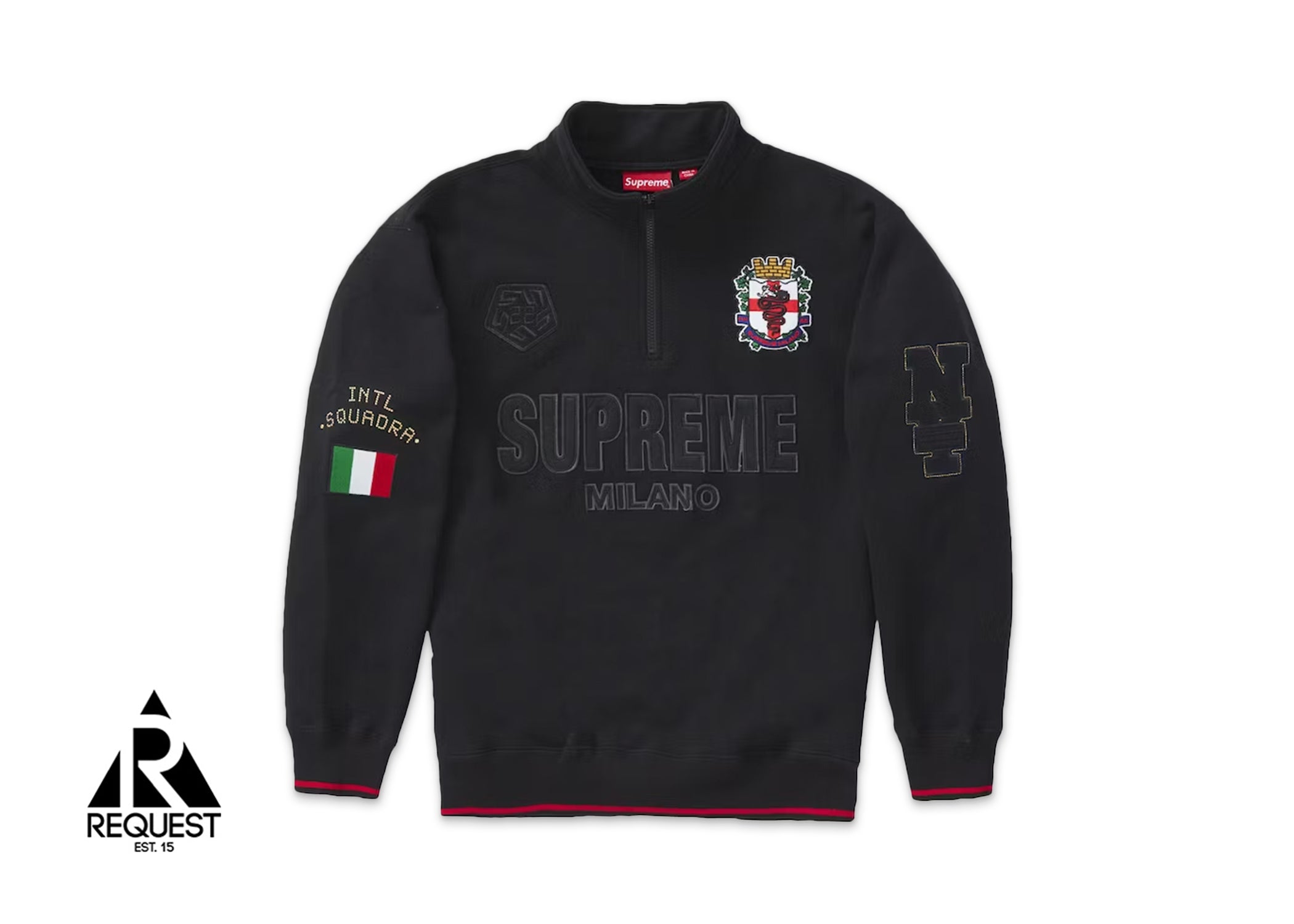 Supreme Milano Half Zip Pullover 