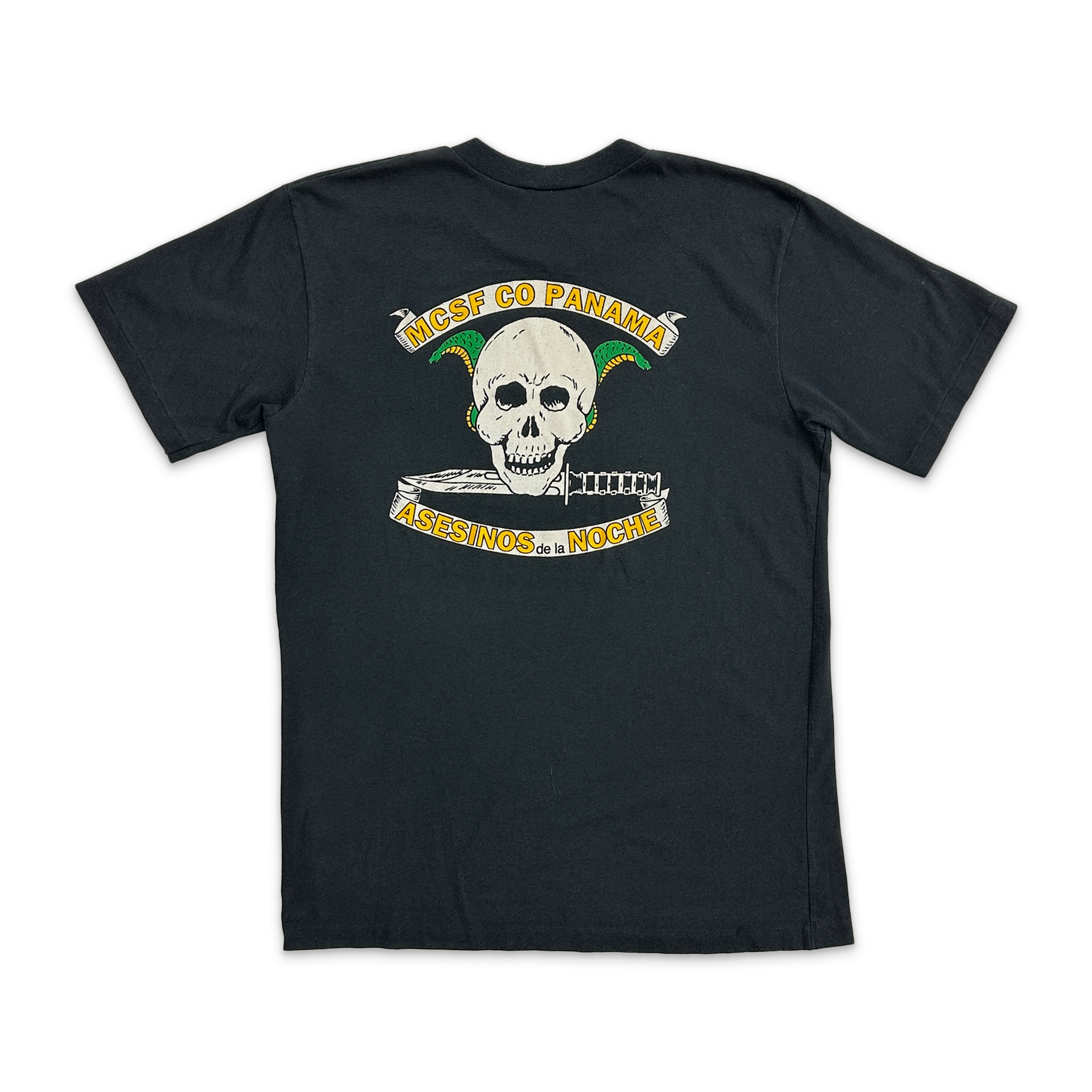 Panama Marines Vintage Tee "Black"