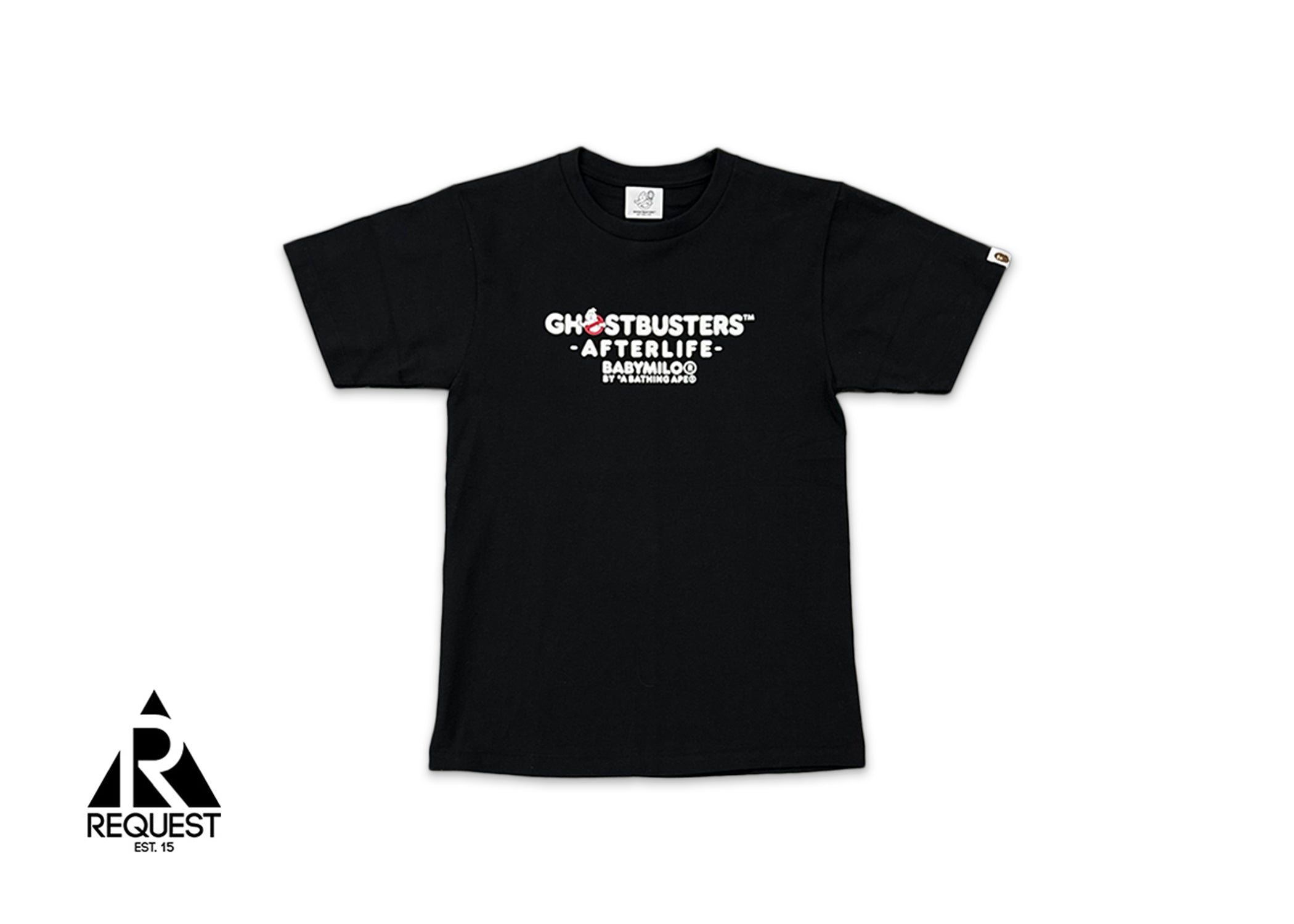 A Bathing Ape (BAPE), x Ghostbusters Baby Milo 1 Tee "Black"