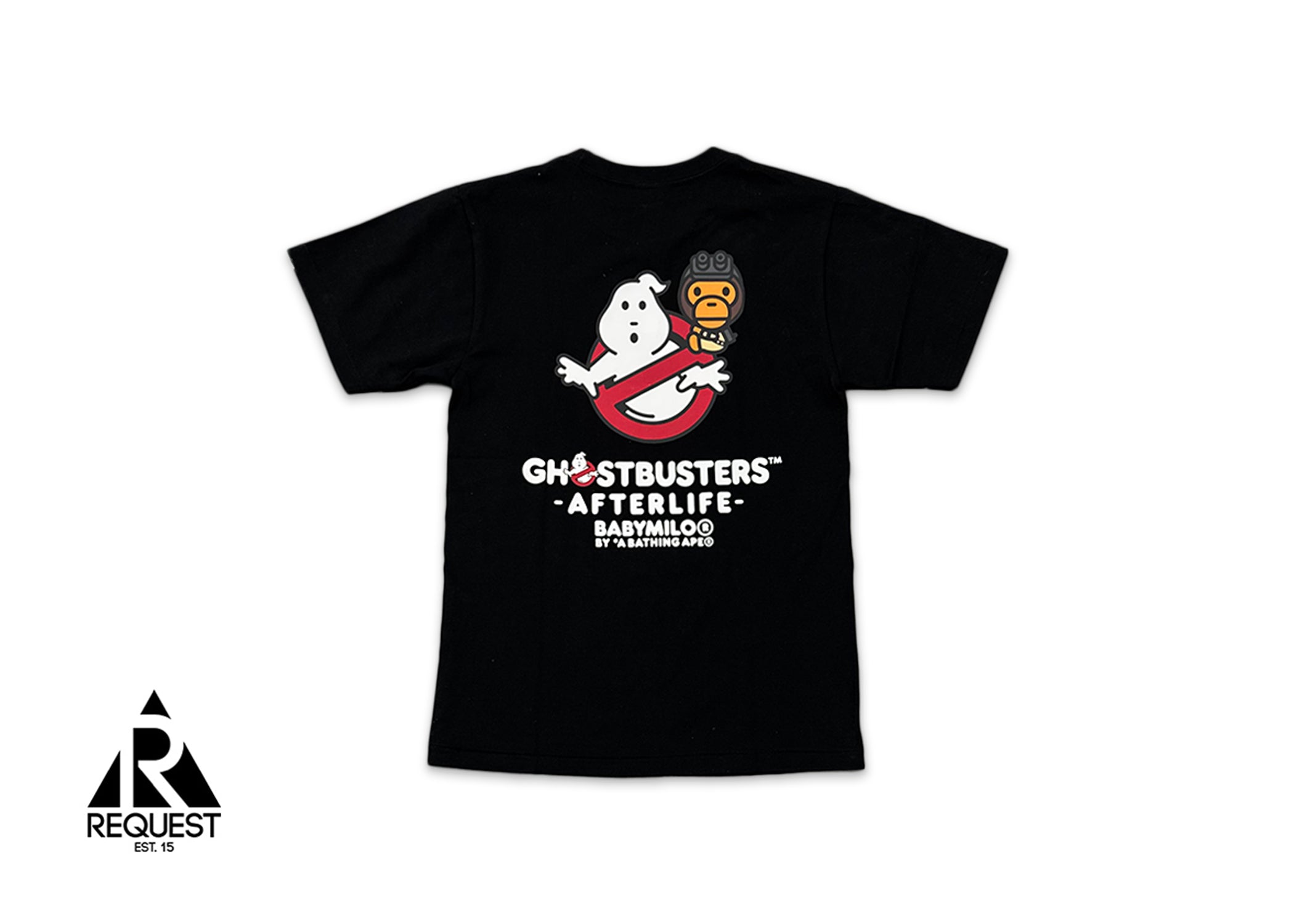A Bathing Ape (BAPE), x Ghostbusters Baby Milo 1 Tee "Black"