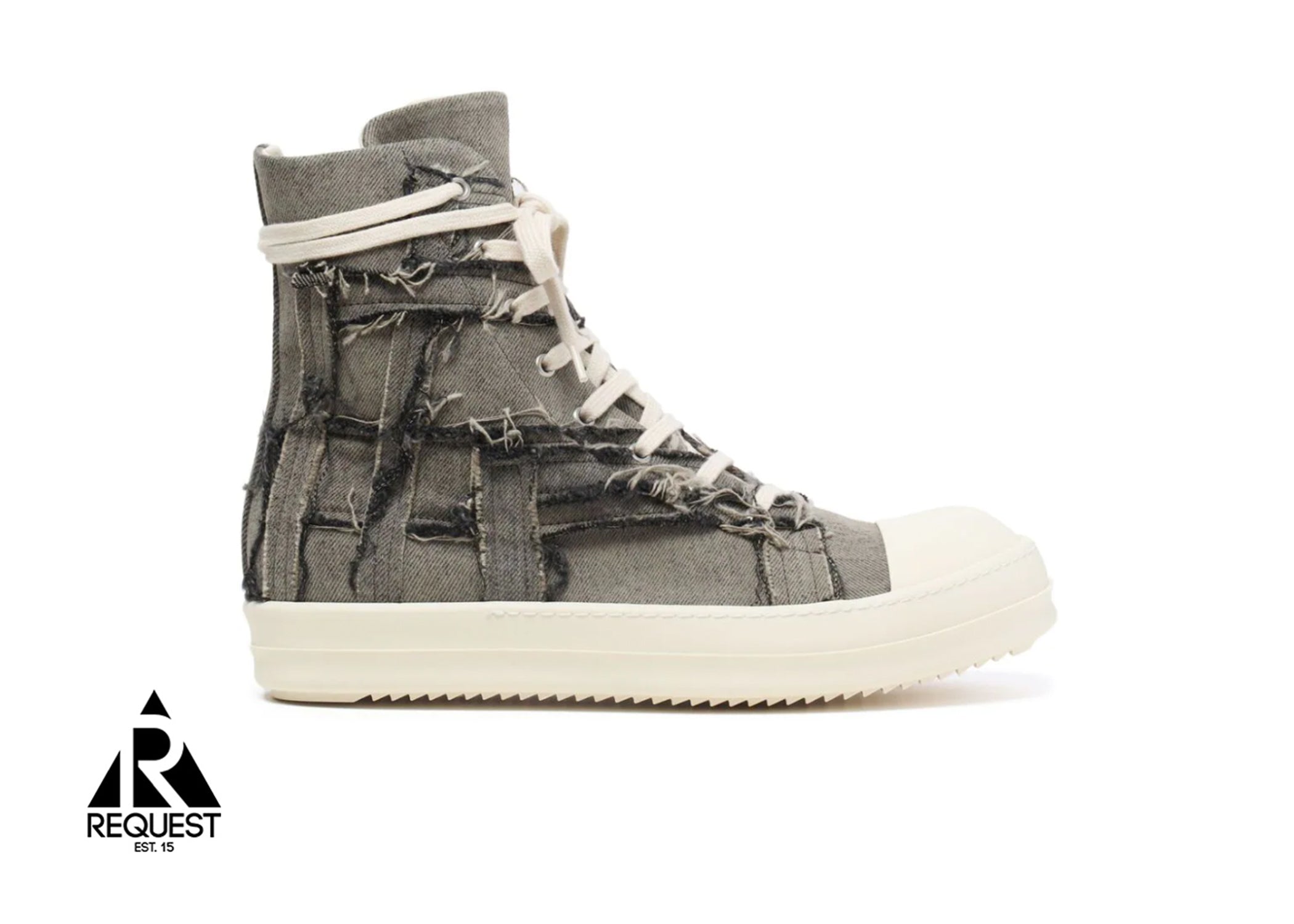 Rick Owens EDFU Ramones High “Slashed Mineral Pearl"
