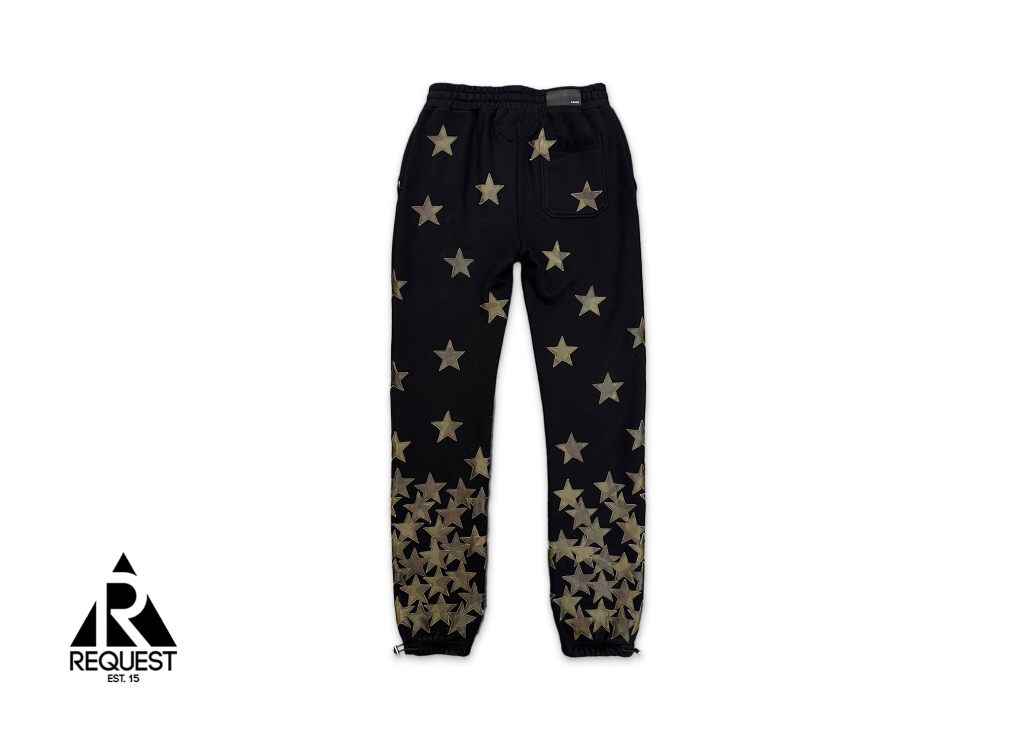 Amiri, Chemist Camo Star Black Lounge Pants