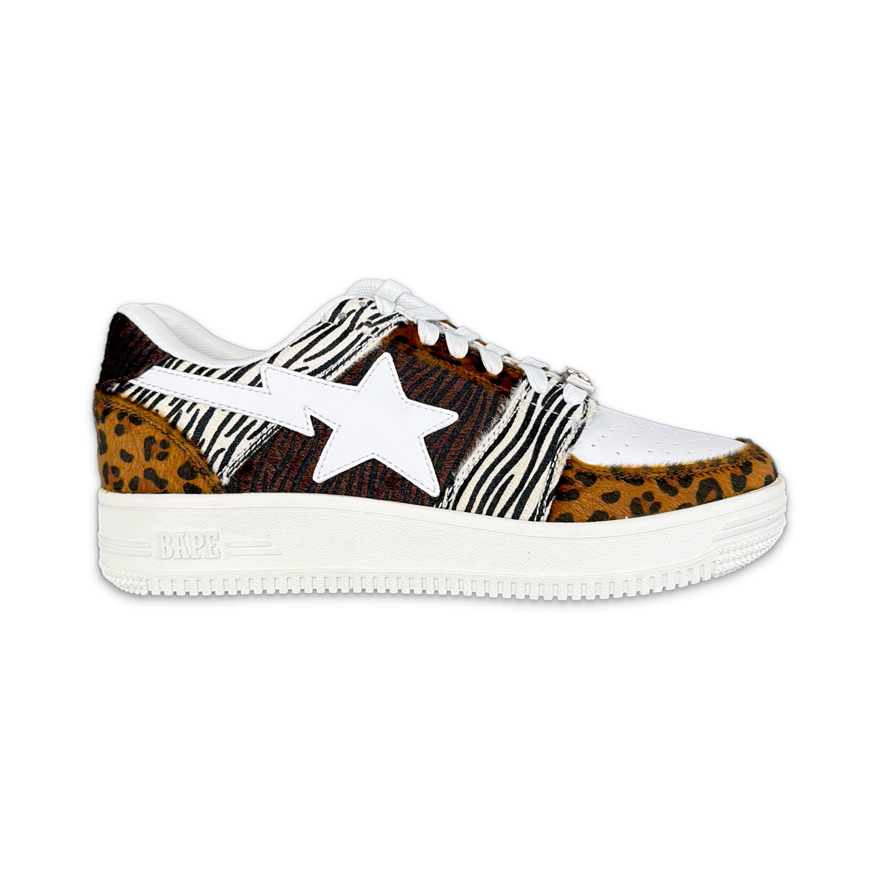 A Bathing Ape (BAPE), Bapesta Low “Animal Mix”