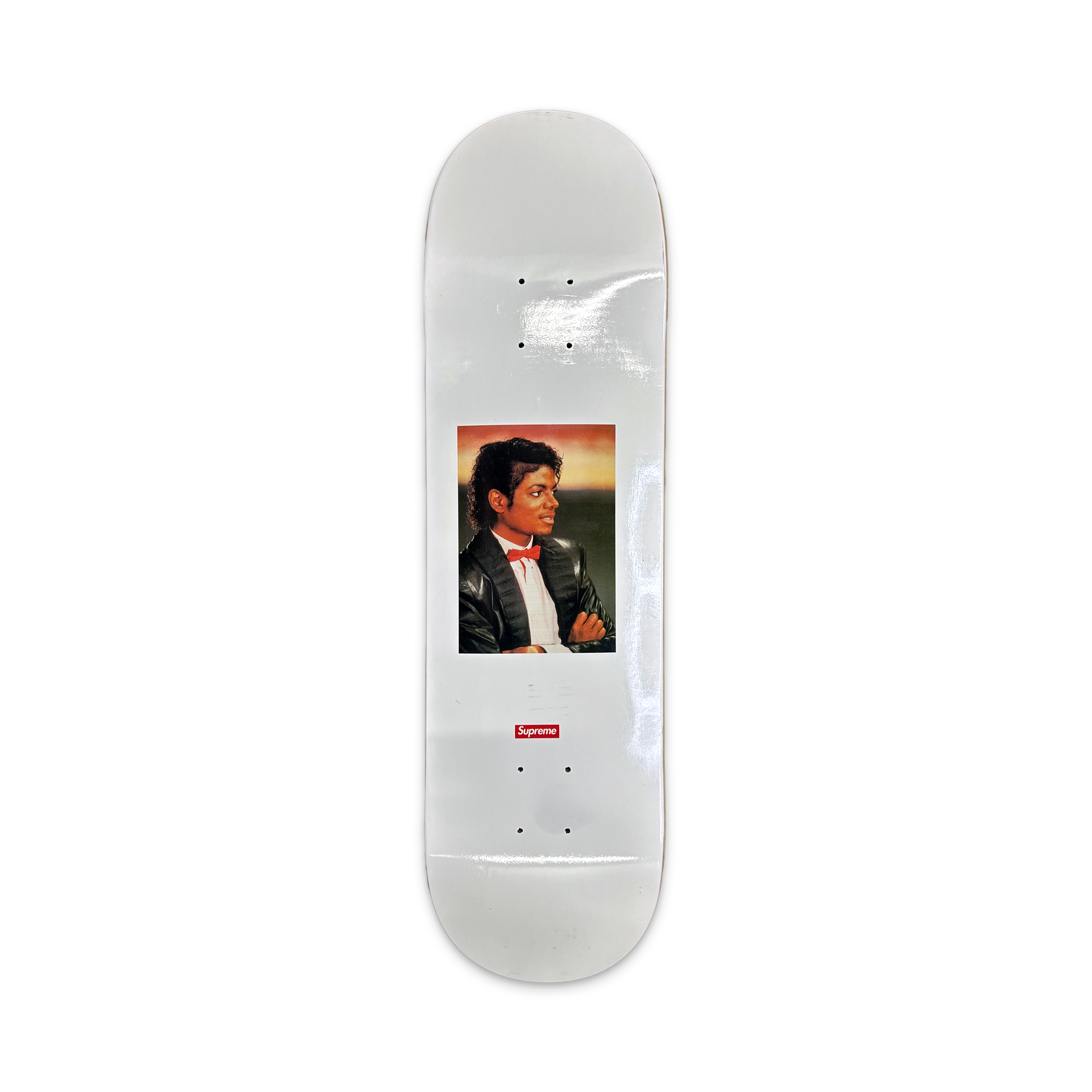 Supreme Michael Jackson Skateboard Deck "White"
