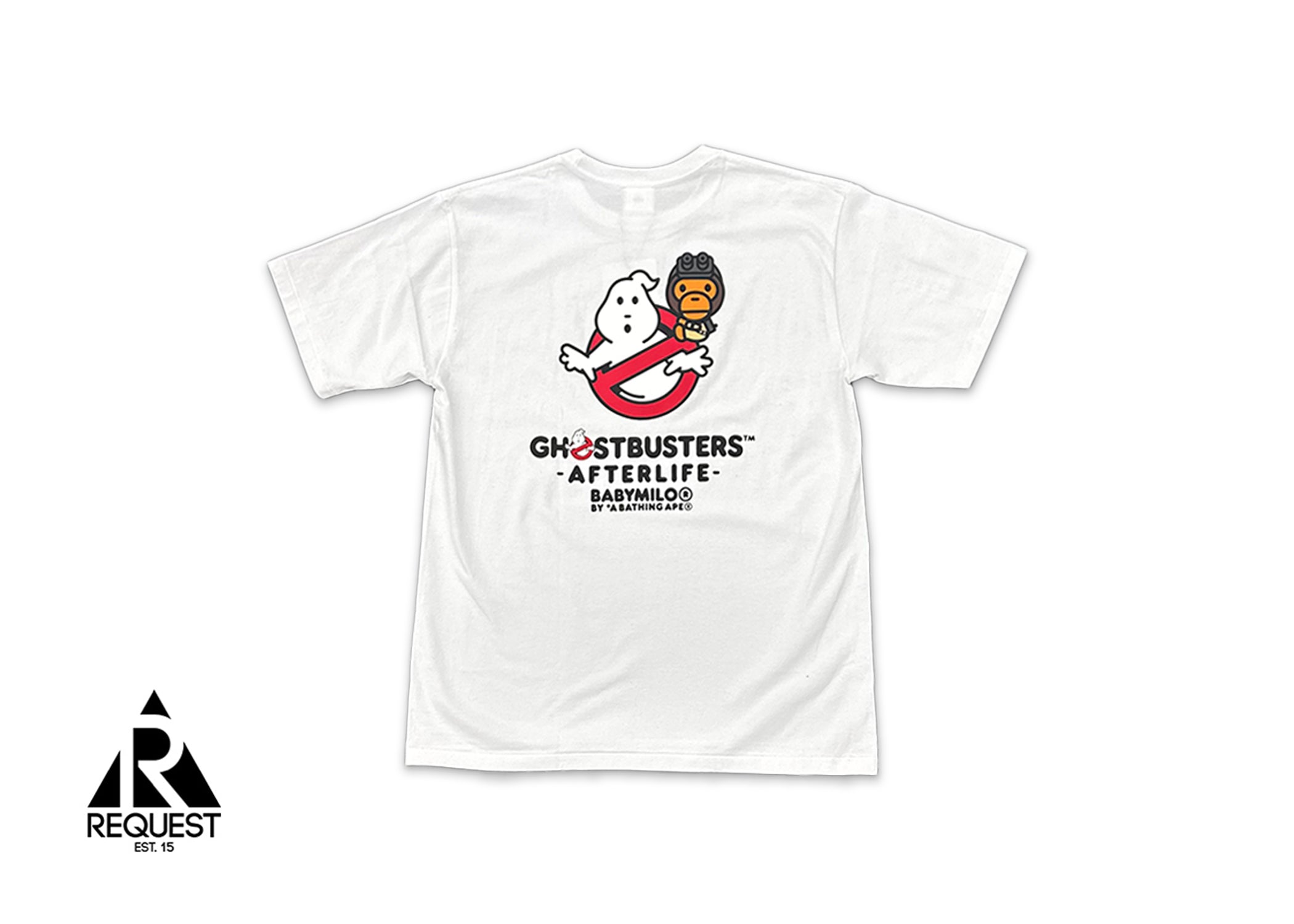 A Bathing Ape (BAPE), x Ghostbusters Baby Milo 1 Tee "White"