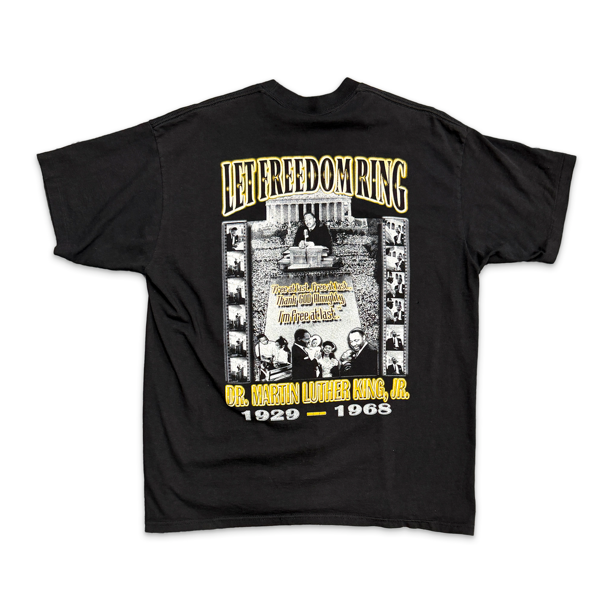 MLK We Shall Overcome Tee "Black"