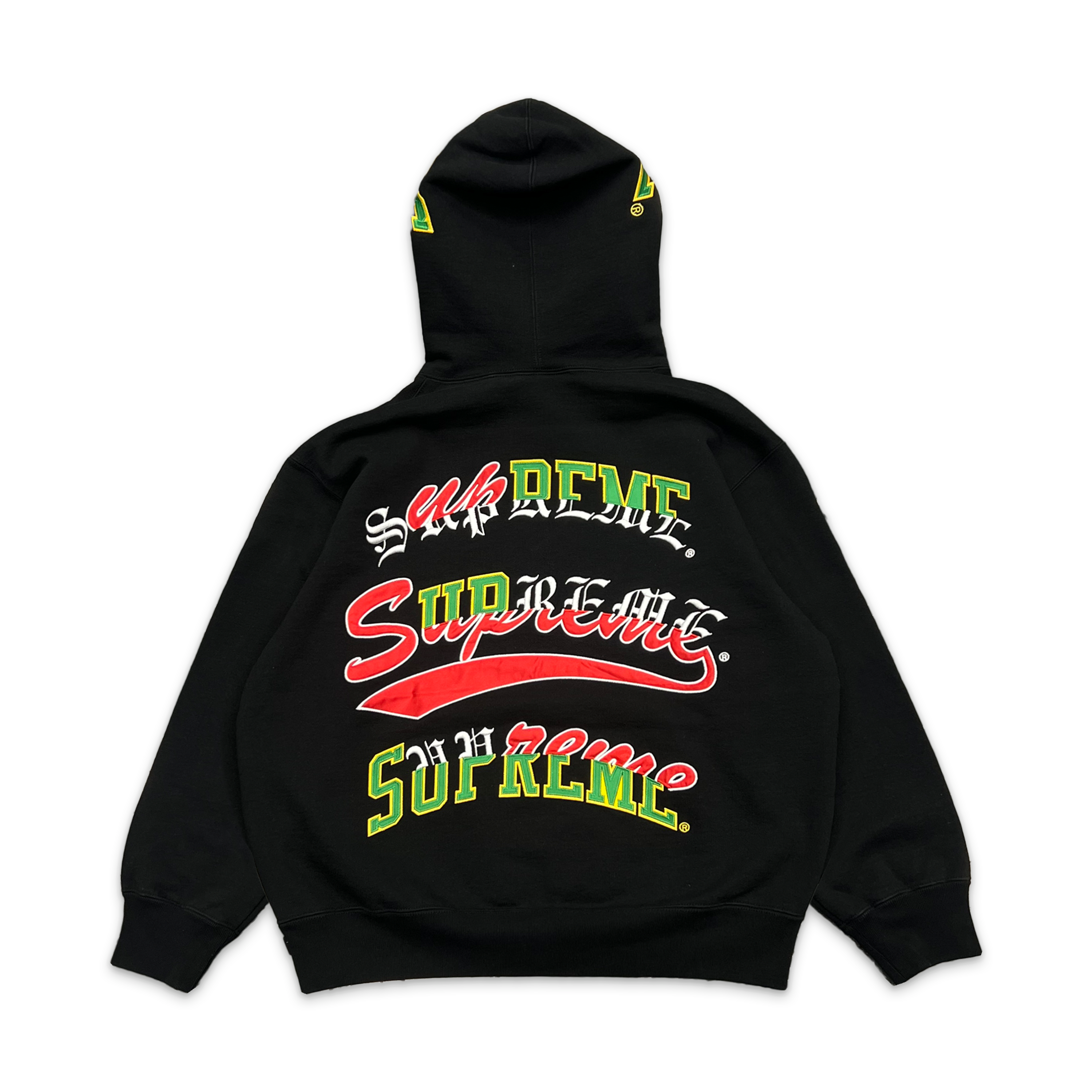 Supreme, Multi Logo Hooded Sweatshirt FW25 "Black"