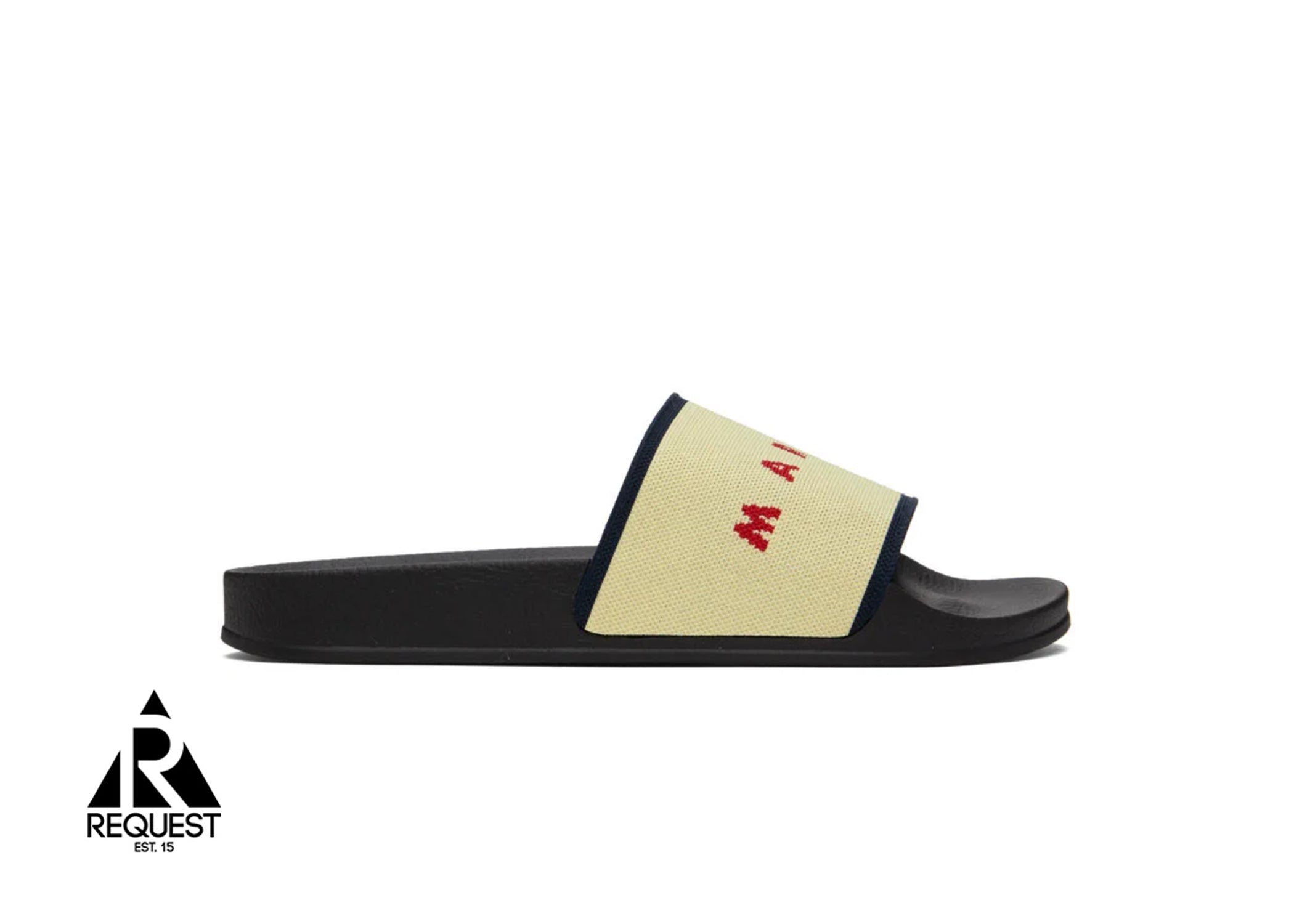 Marni Jacquard Slides "Beige"