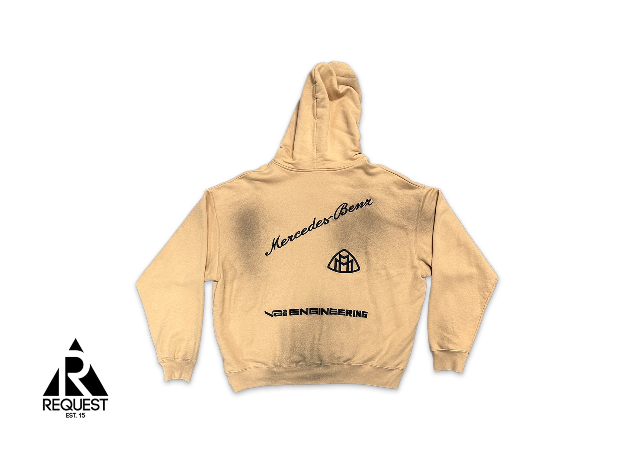 Request, Off-White x Mercedes Maybach Hoodie "Sand"
