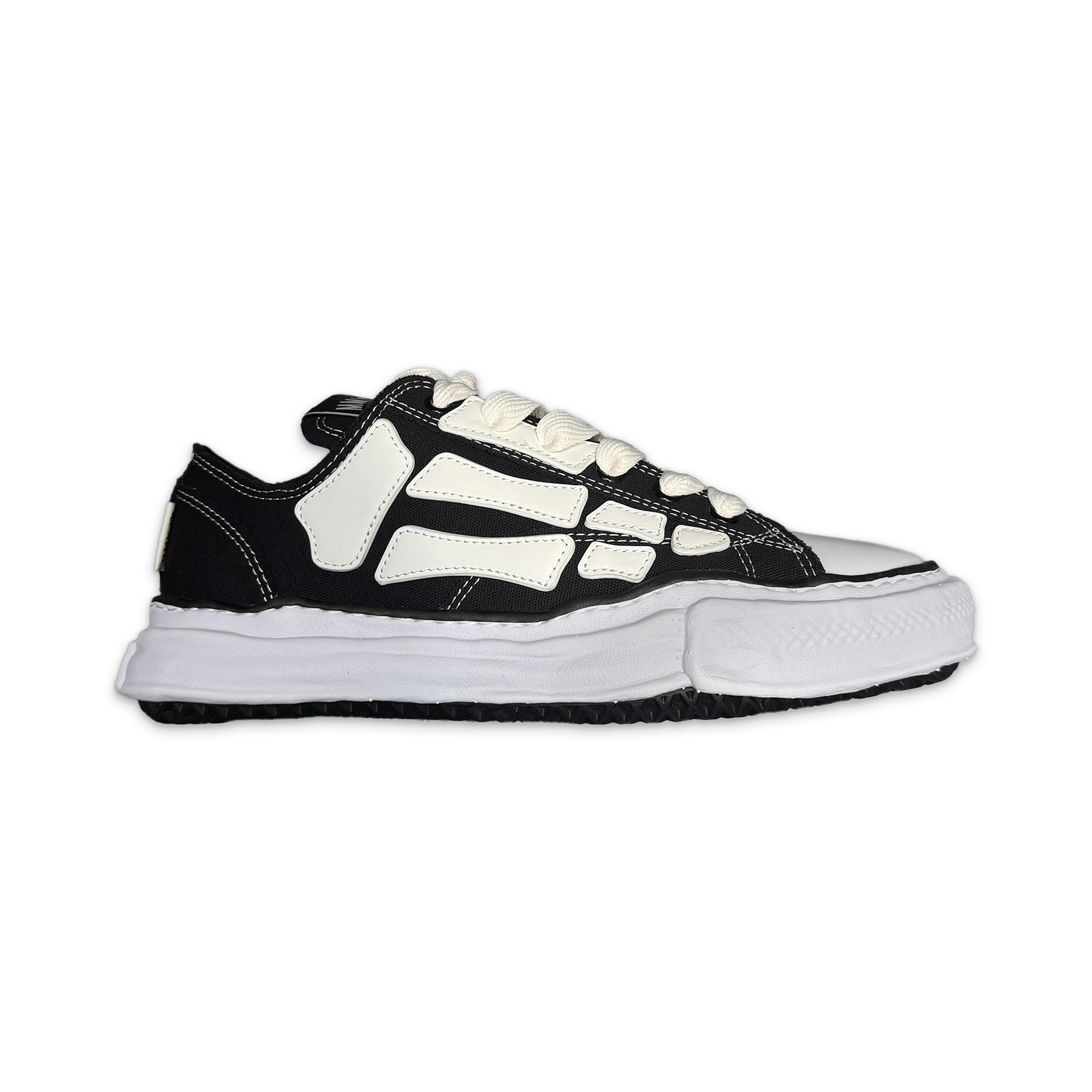 Amiri Bones Peterson Canvas Low "Black"