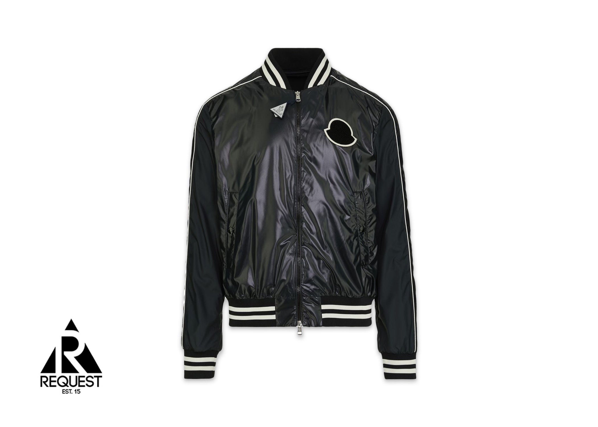 Moncler Dayu Logo Bomber Jacket "Black"