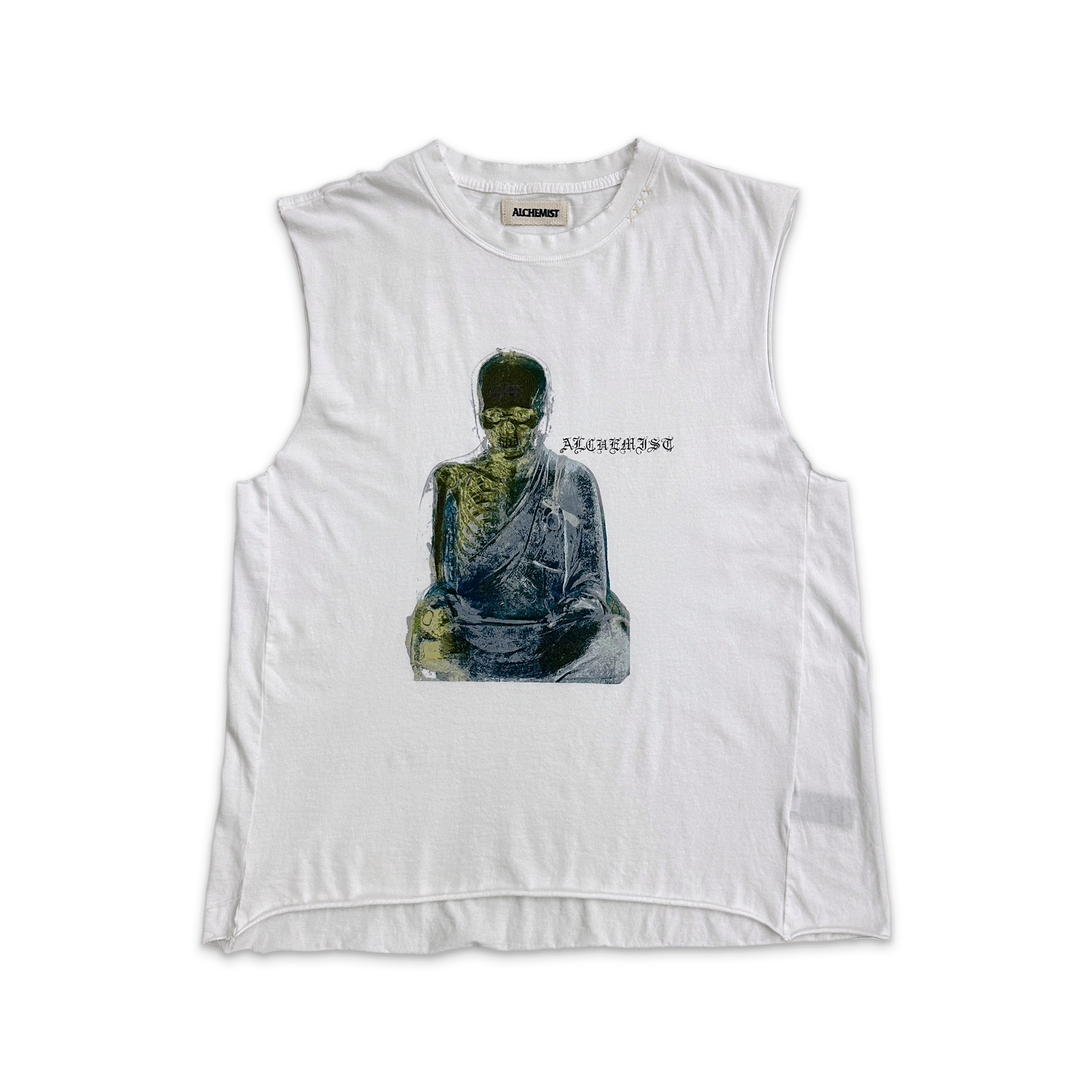 Monk Muscle Tee "Optic White"